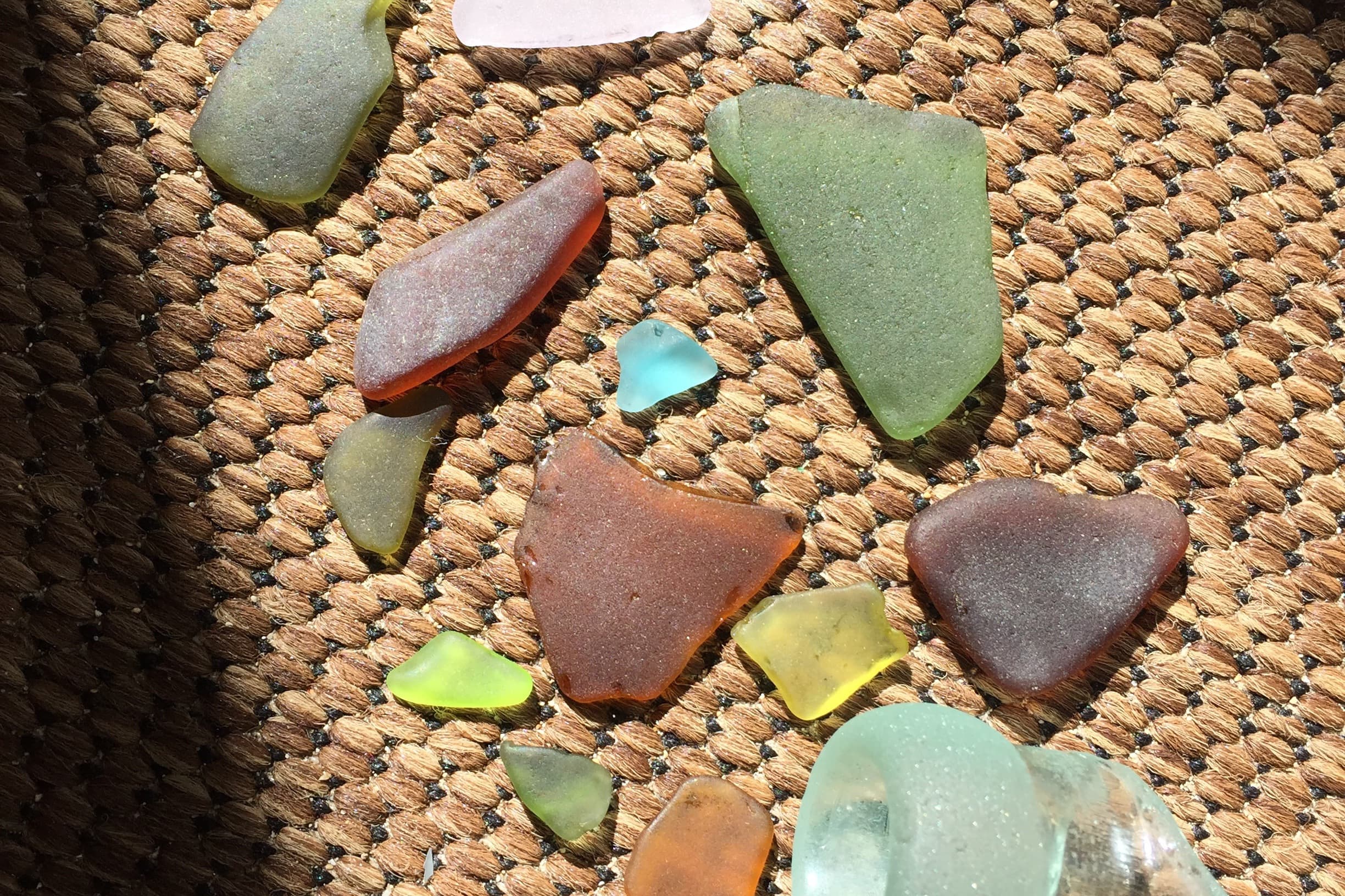 seaglass wall