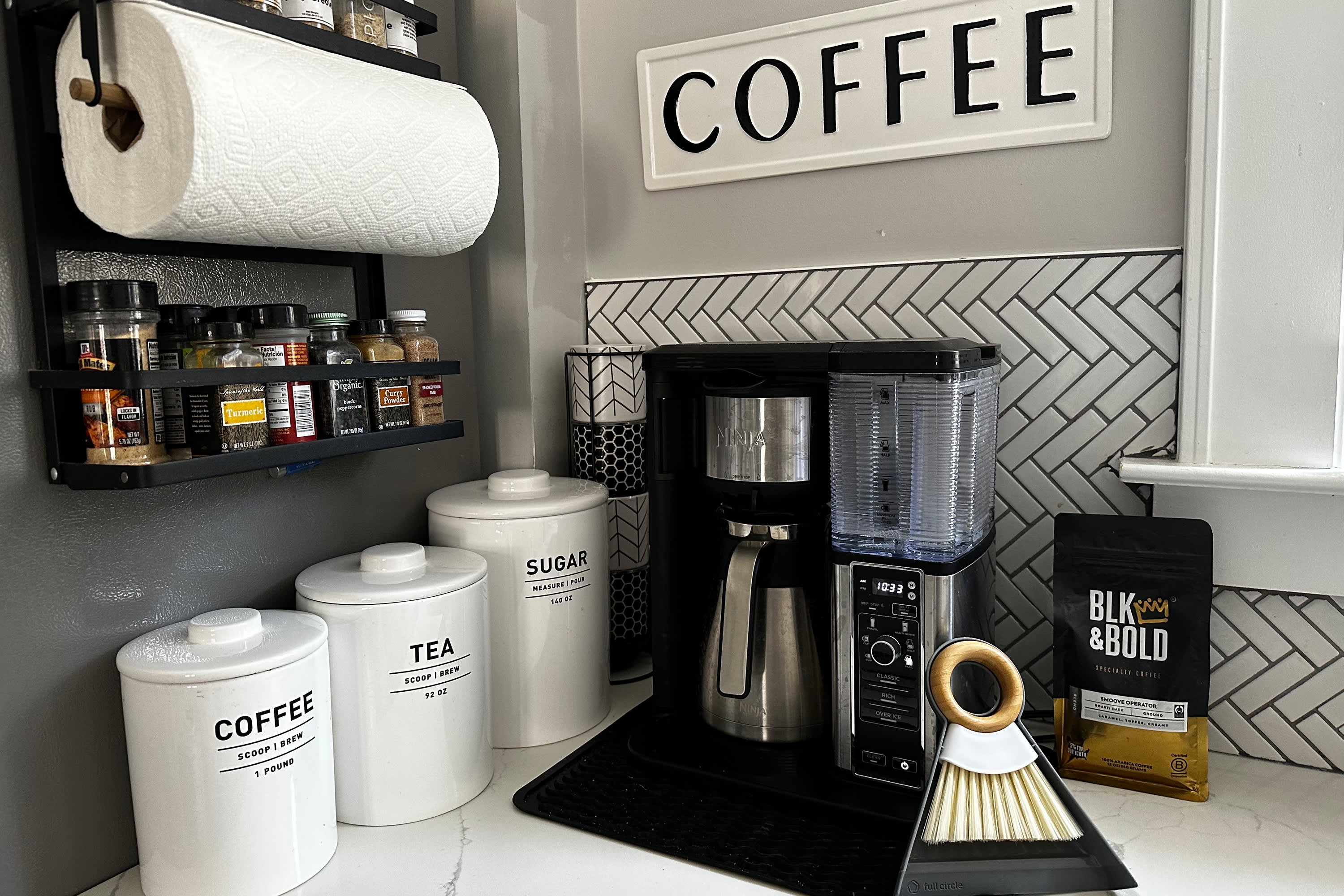 23 Home Coffee Stations to Make you Swoon-- Make Yours NOW!