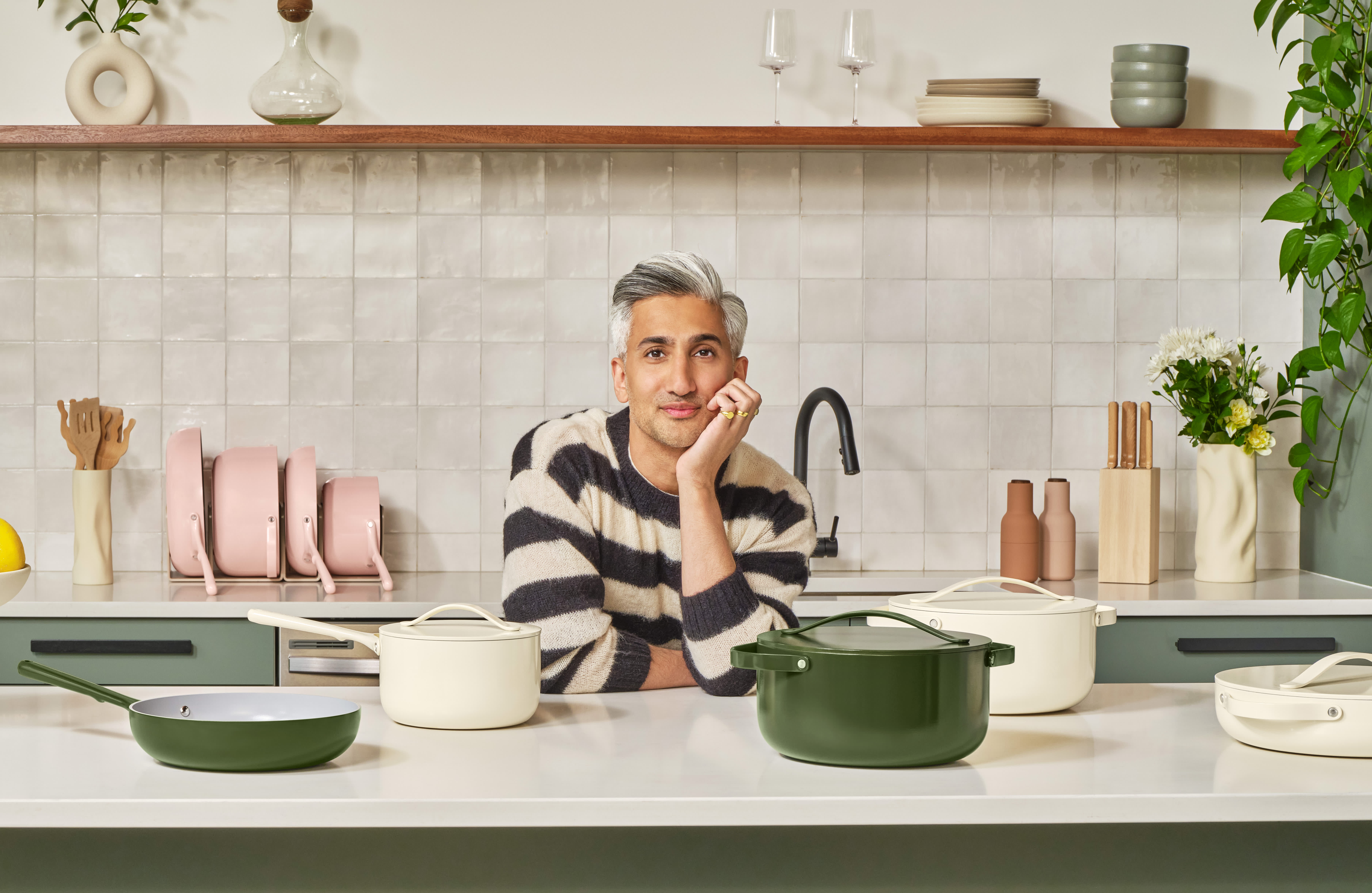 Tan France and Caraway Launched Stylish Cookware Sets, And There's an  Exclusive Discount for ET Readers