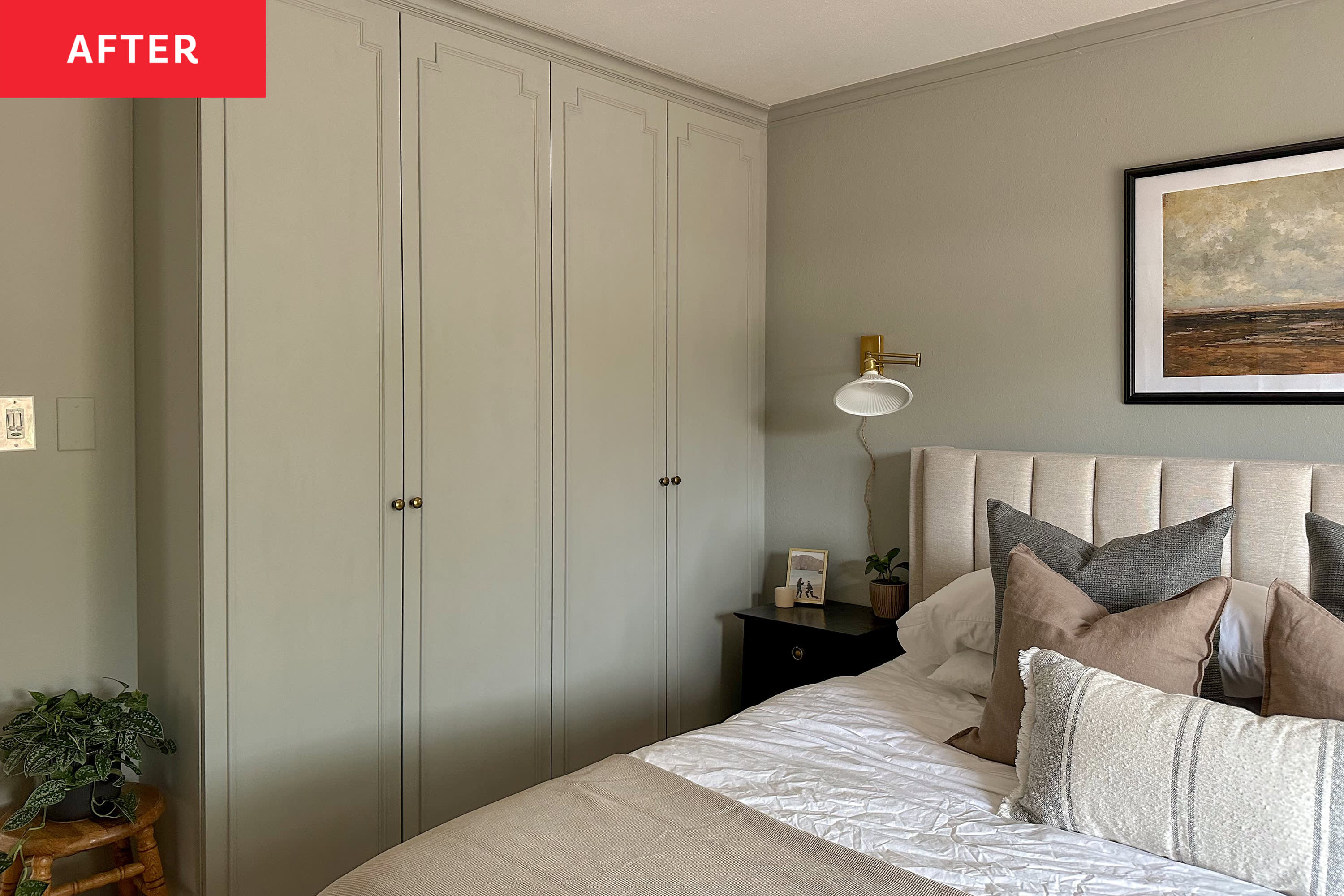 Ikea wardrobe over bed sales