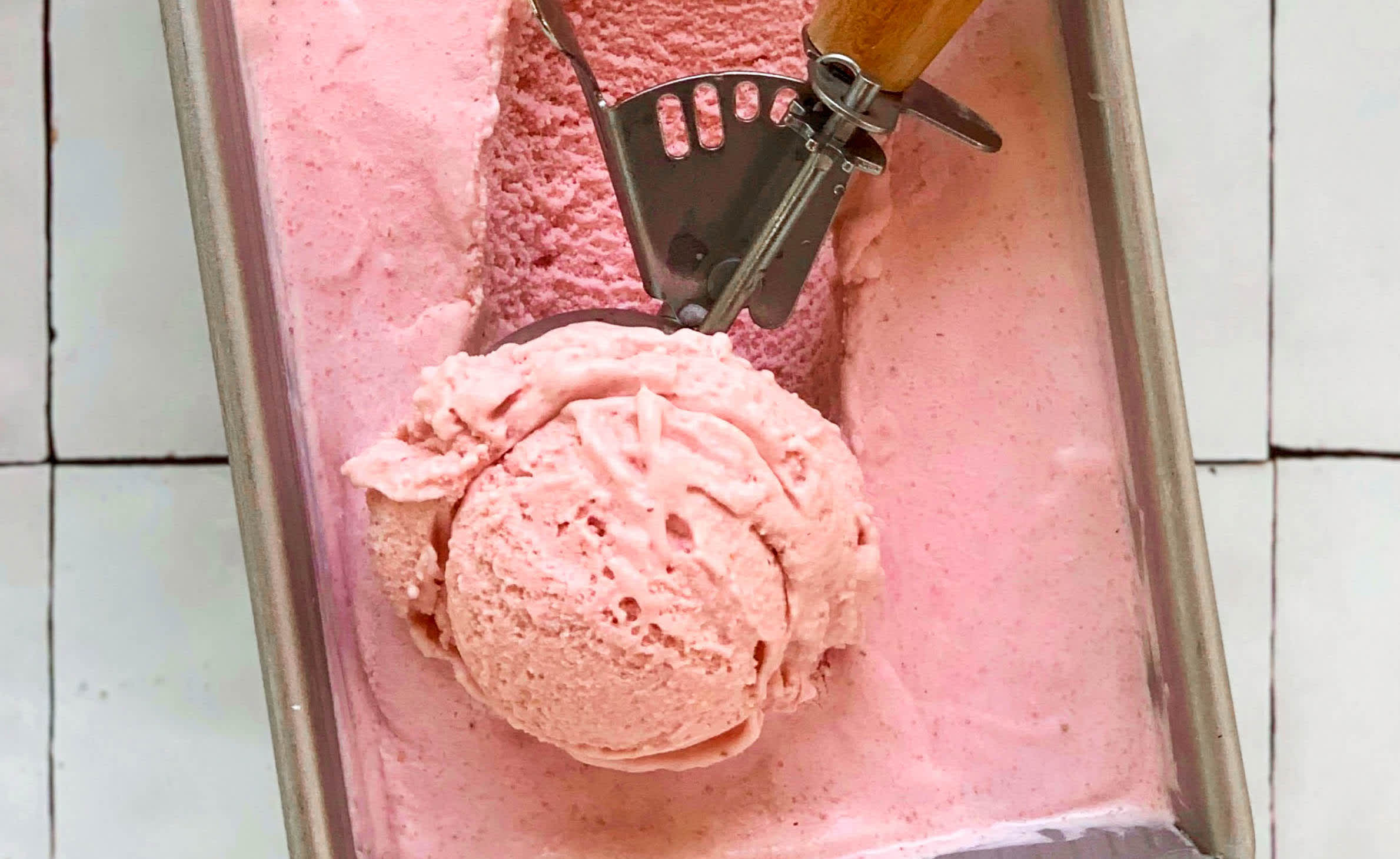 The Best Strawberry Ice Cream Recipe - The Endless Meal®