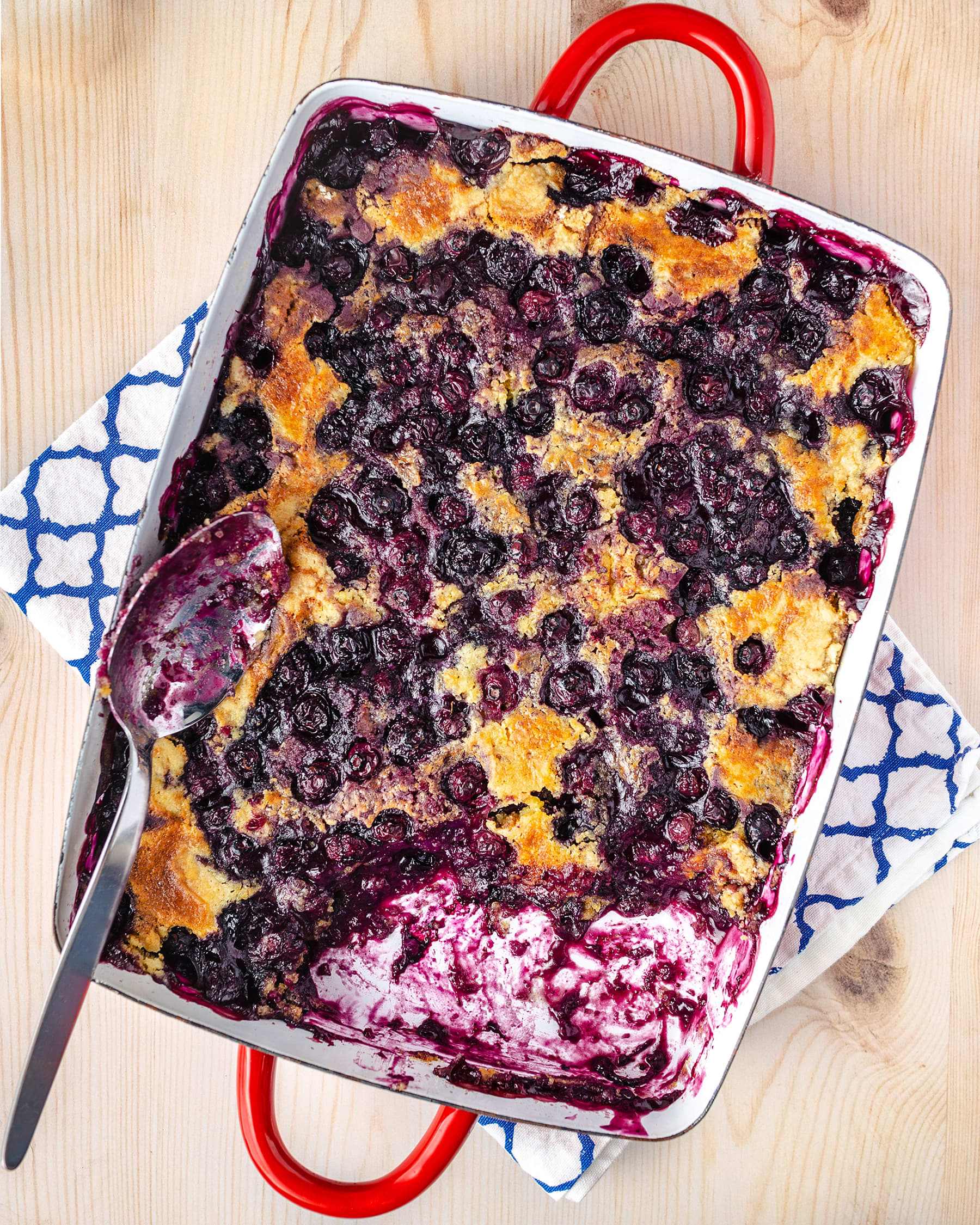Blueberry Pudding Cake - Recipes Food and Cooking