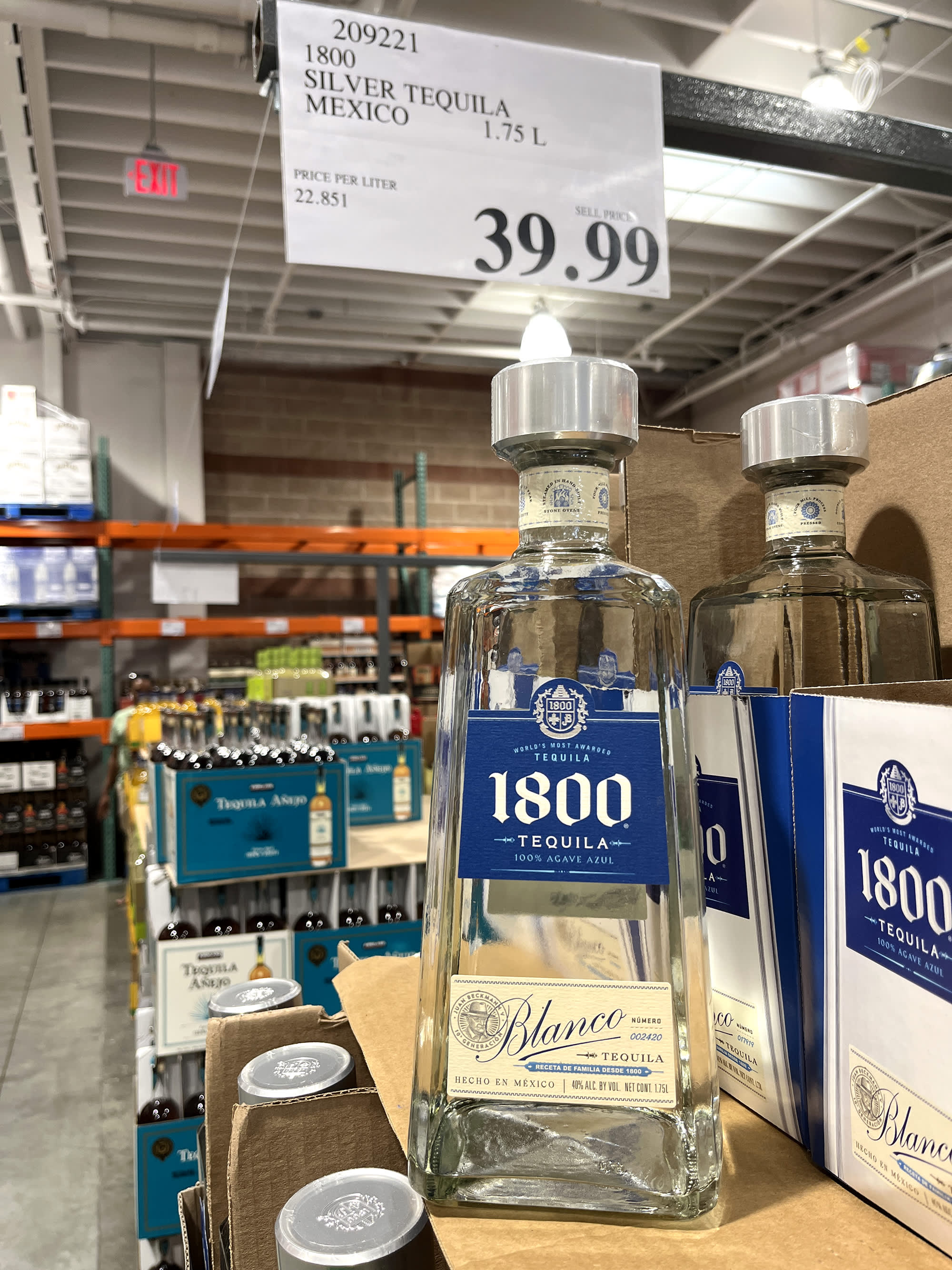 Costco 1800 Silver Tequila Review
