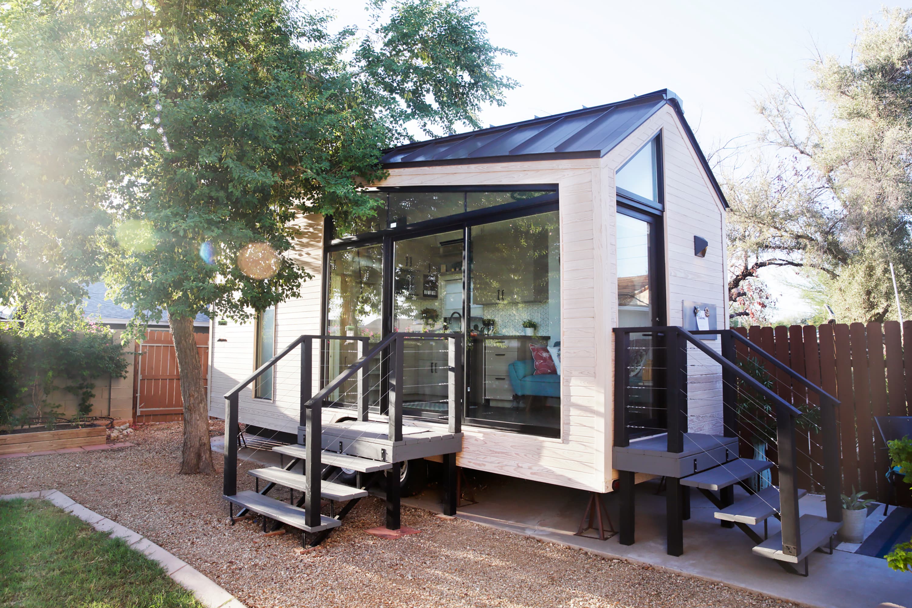 This Under $10K Tiny House from Walmart Has Two Stories