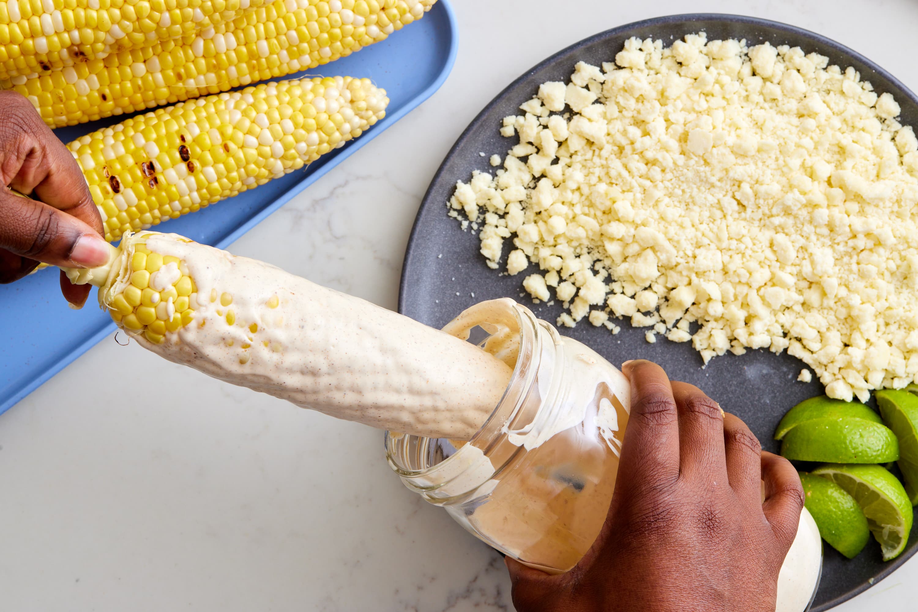 Elote Creamed Corn • Salt & Lavender