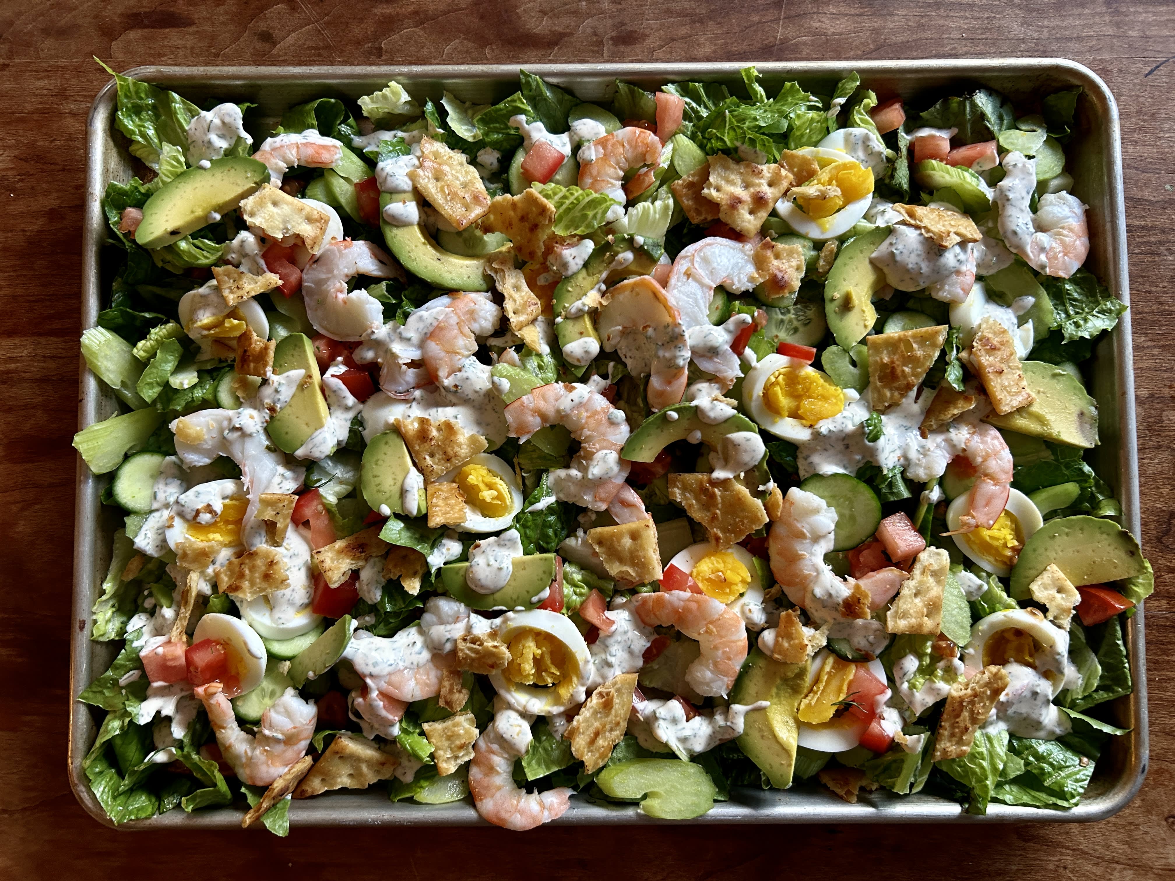 A Case for Baking-Sheet Salads | The Kitchn