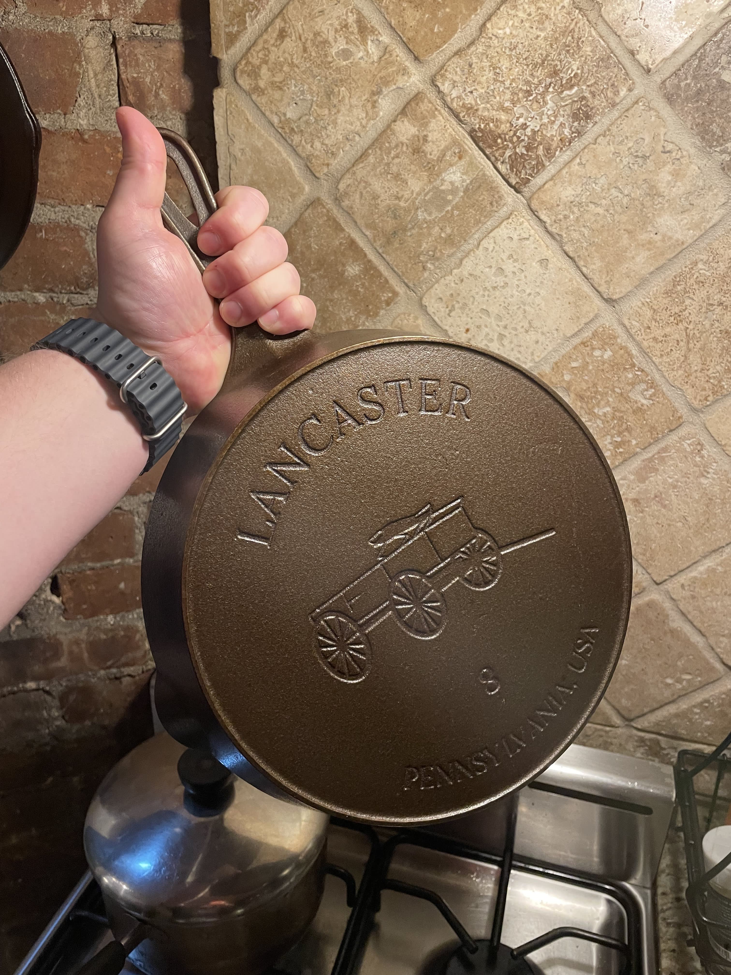 Lancaster Cast Iron  Lightweight, American-Made Cast Iron Cookware