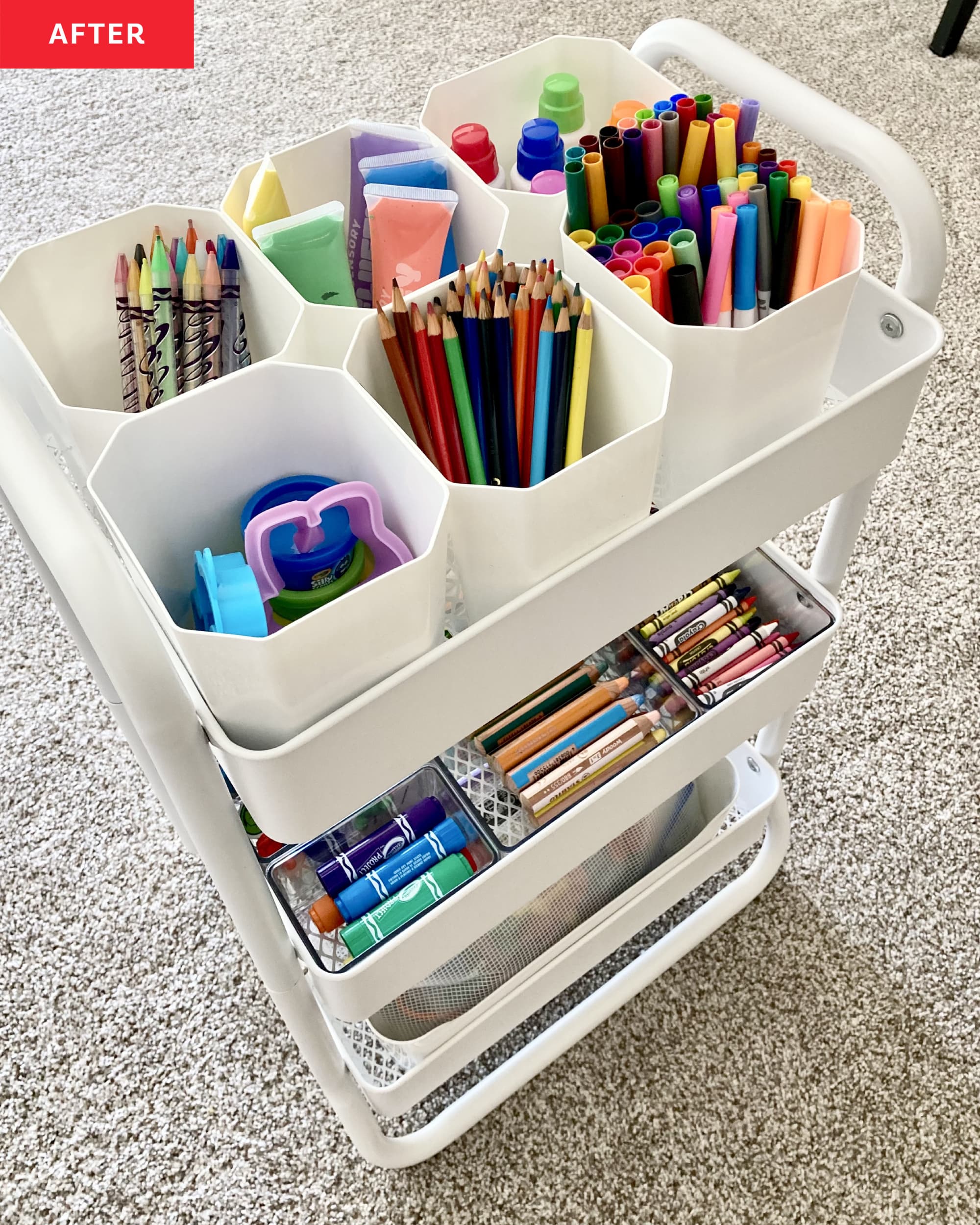 Organized Creativity: The Magic of Using Divided Trays for Kids' Art  Supplies — the Workspace for Children