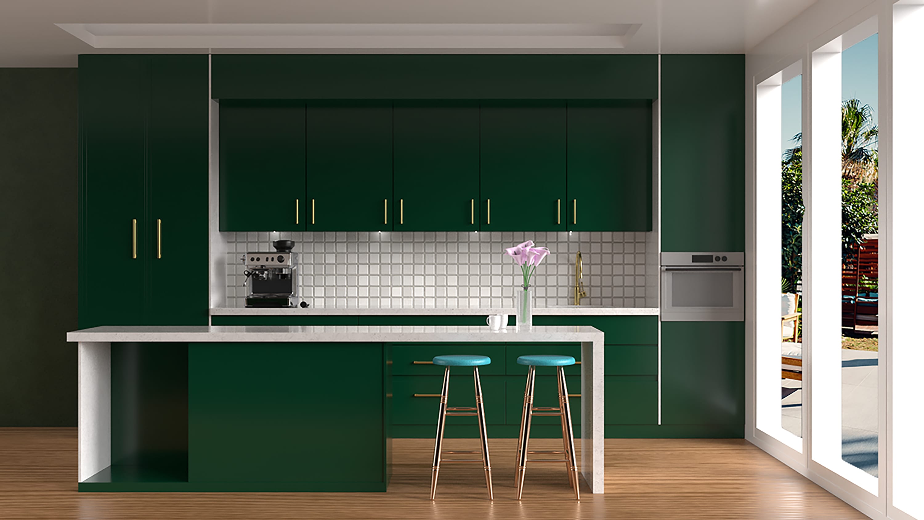 30 Green Kitchen Ideas That Will Add A Pop Of Vibrancy To Your Home