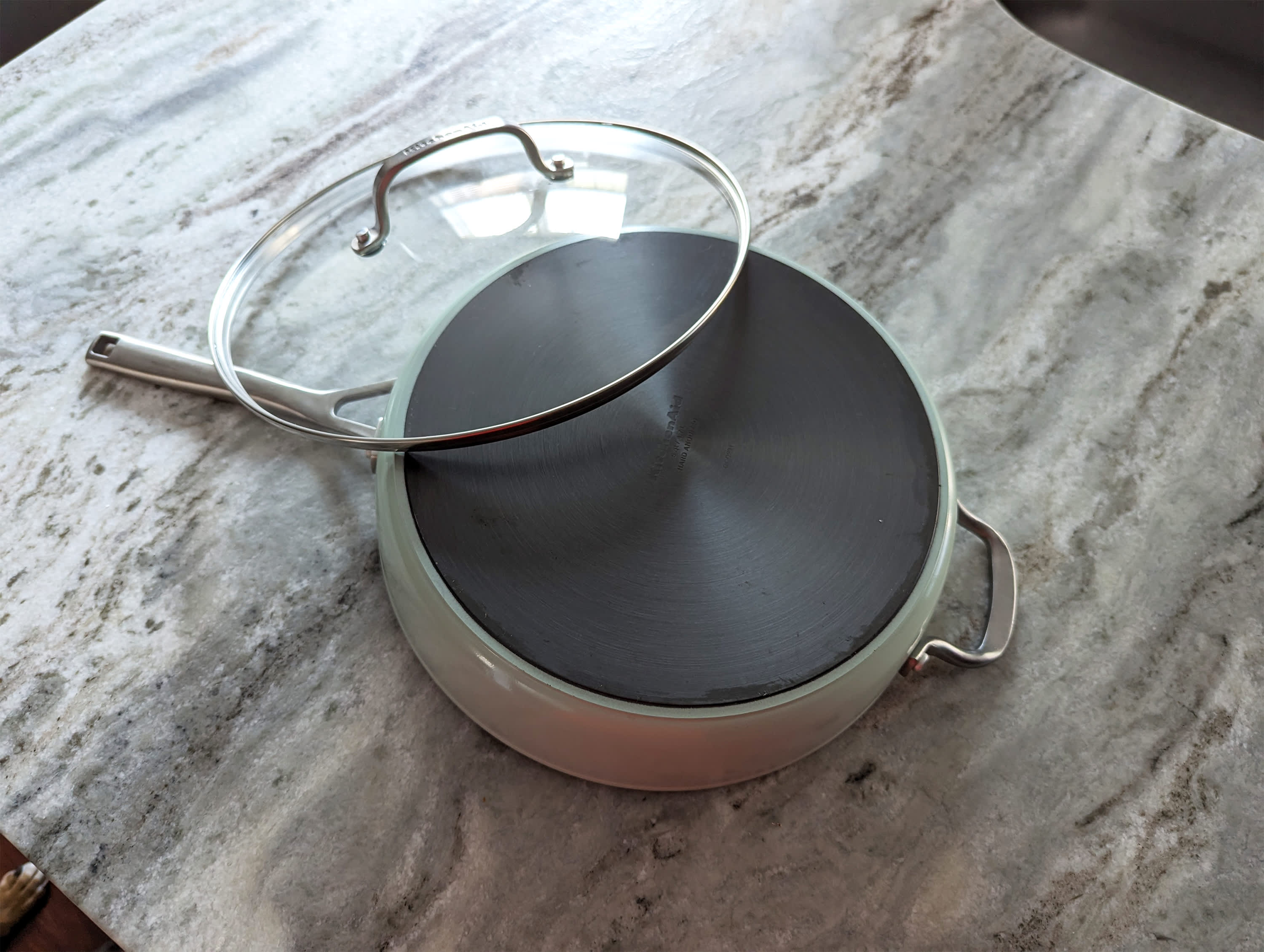 KitchenAid Hard Anodized Ceramic Nonstick Sauté Pan (Tested)