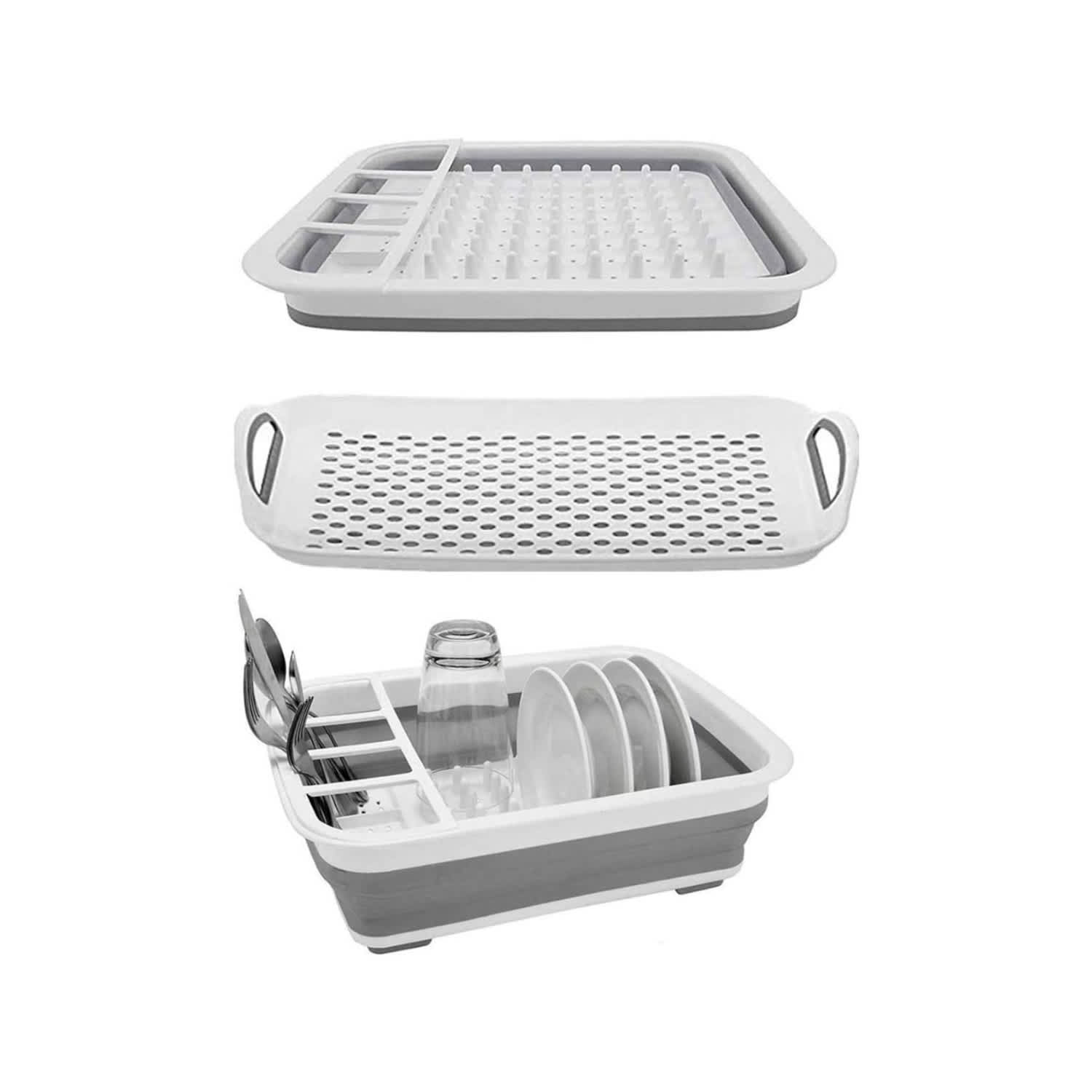 AIDERLY Iron Dish Drying Rack with Drainboard Dish Nepal