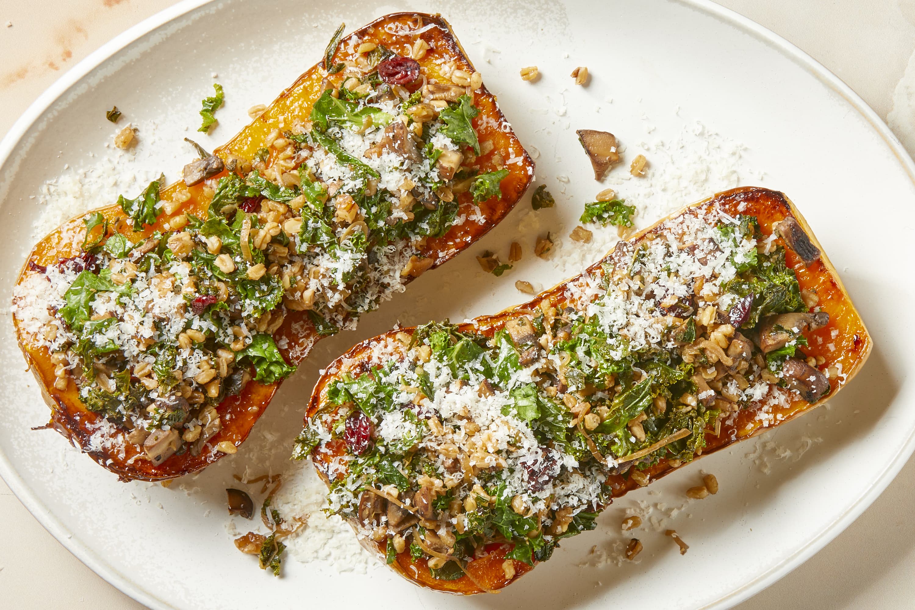 Stuffed Butternut Squash - Spend With Pennies