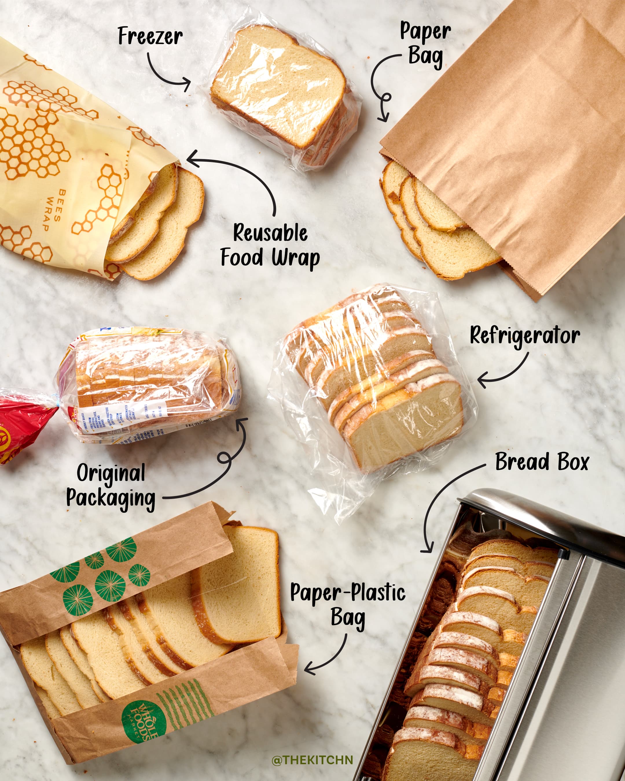  Reusable Plastic Bread Bag Clips Keep Your Food Fresh