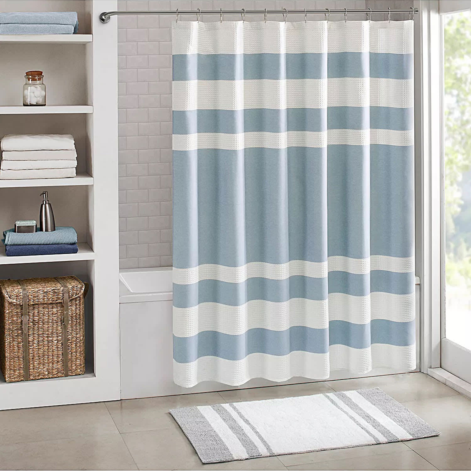 The Best Shower Curtains for Popular Types of Showers and Tubs