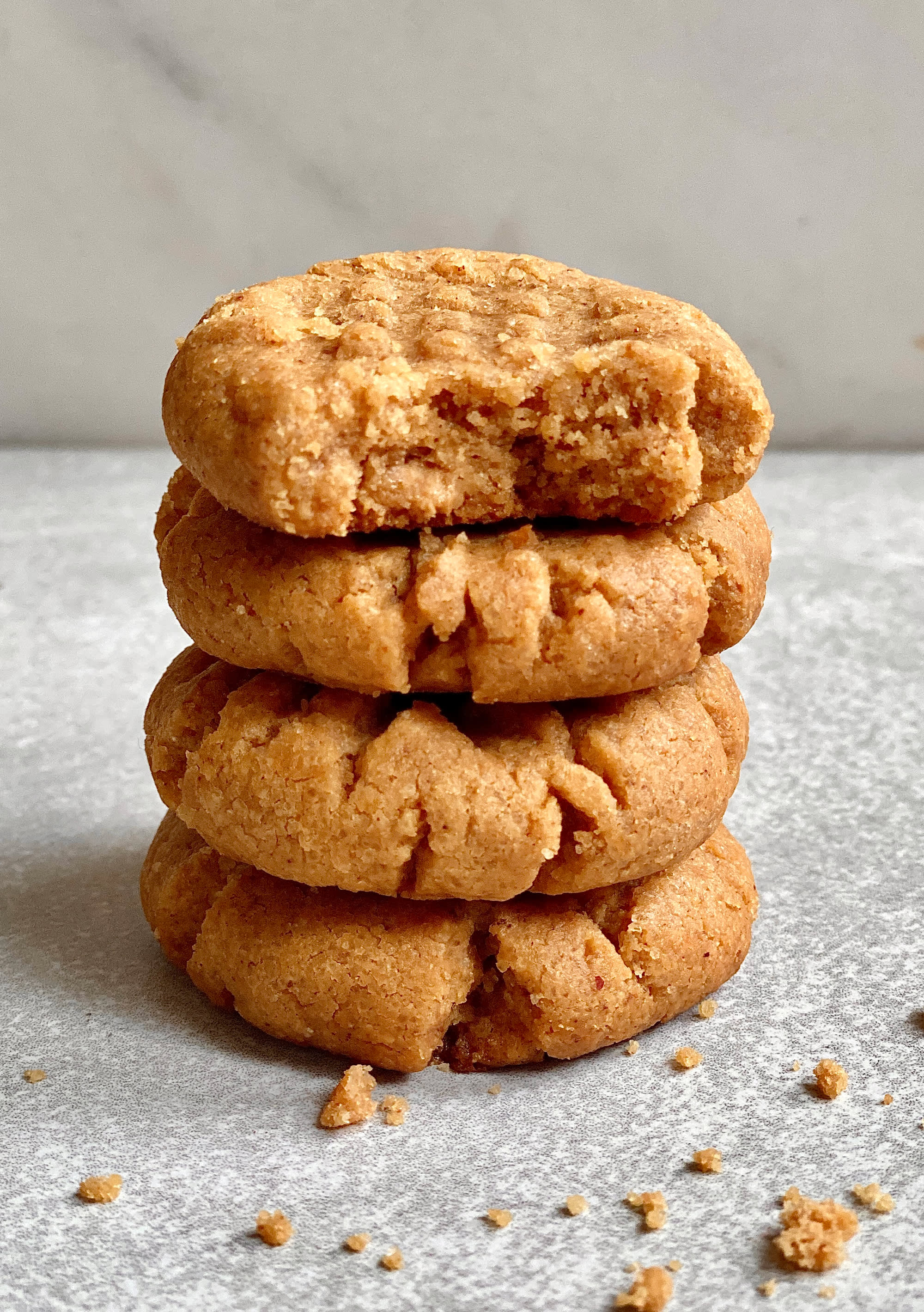 3-Ingredient Peanut Butter Cookies - Eating Bird Food