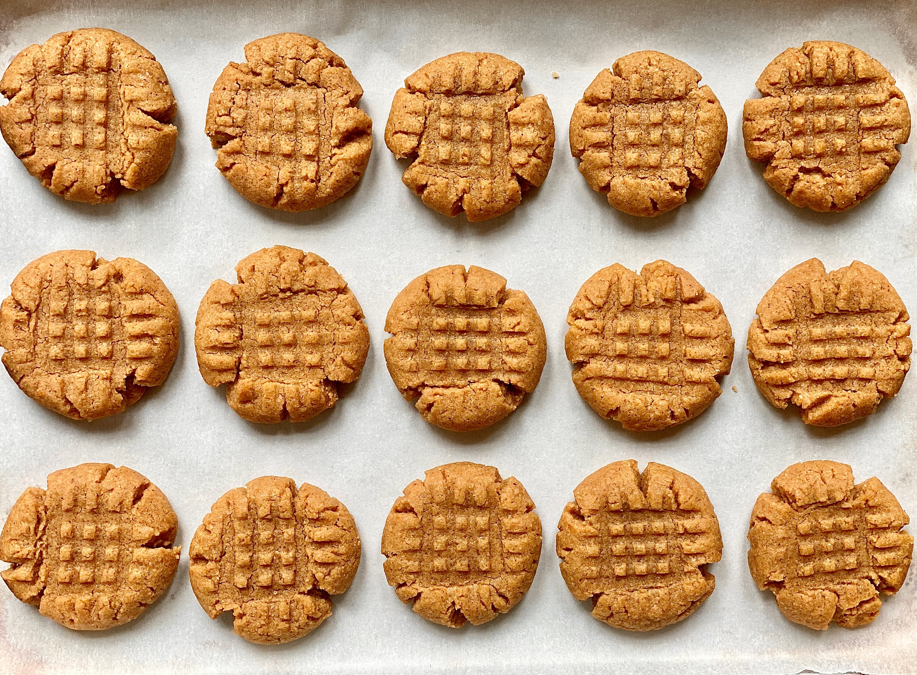 3-Ingredient Peanut Butter Cookies - Eating Bird Food