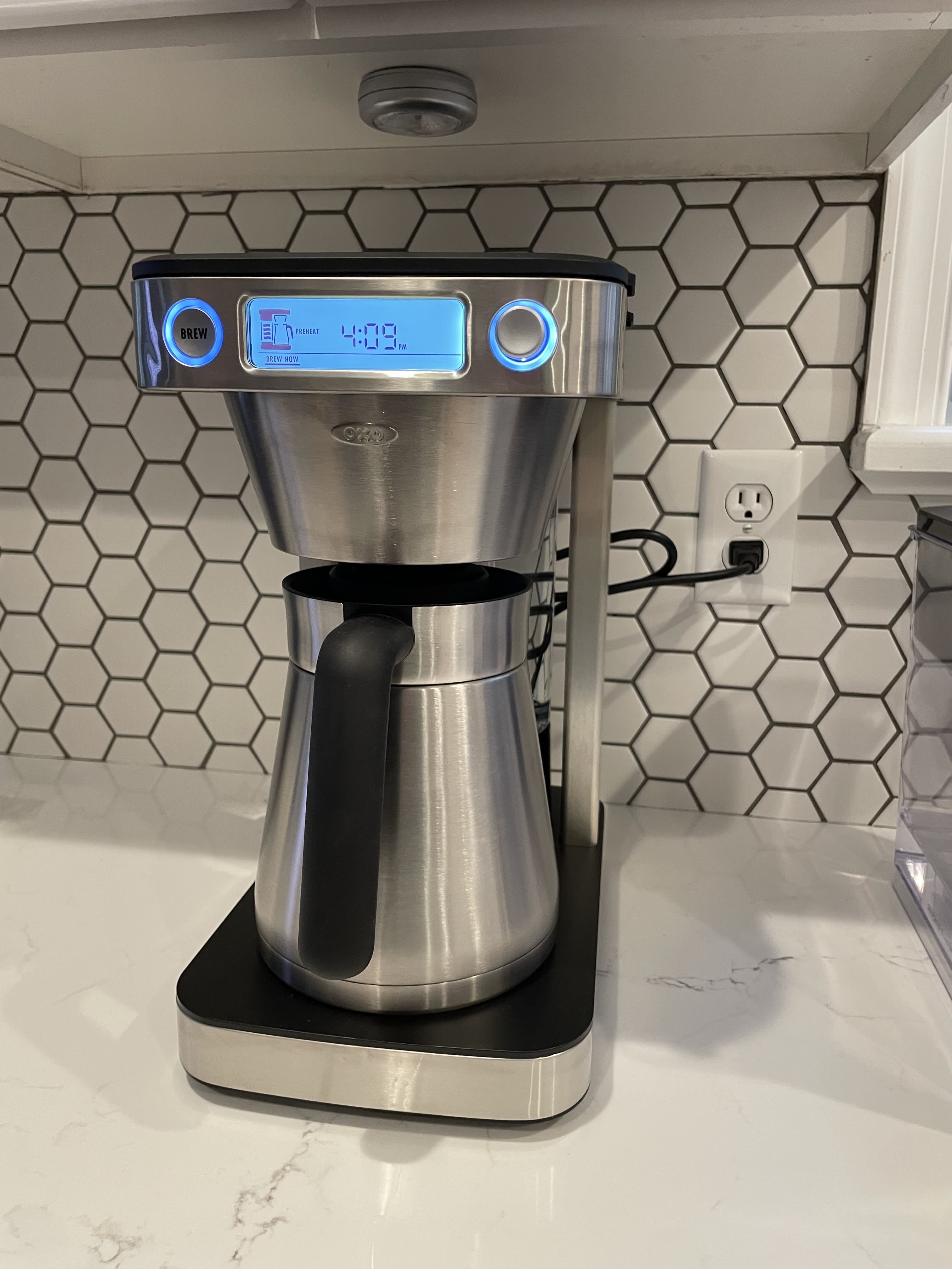 12-Cup Coffee Maker with Podless Single-Serve Function
