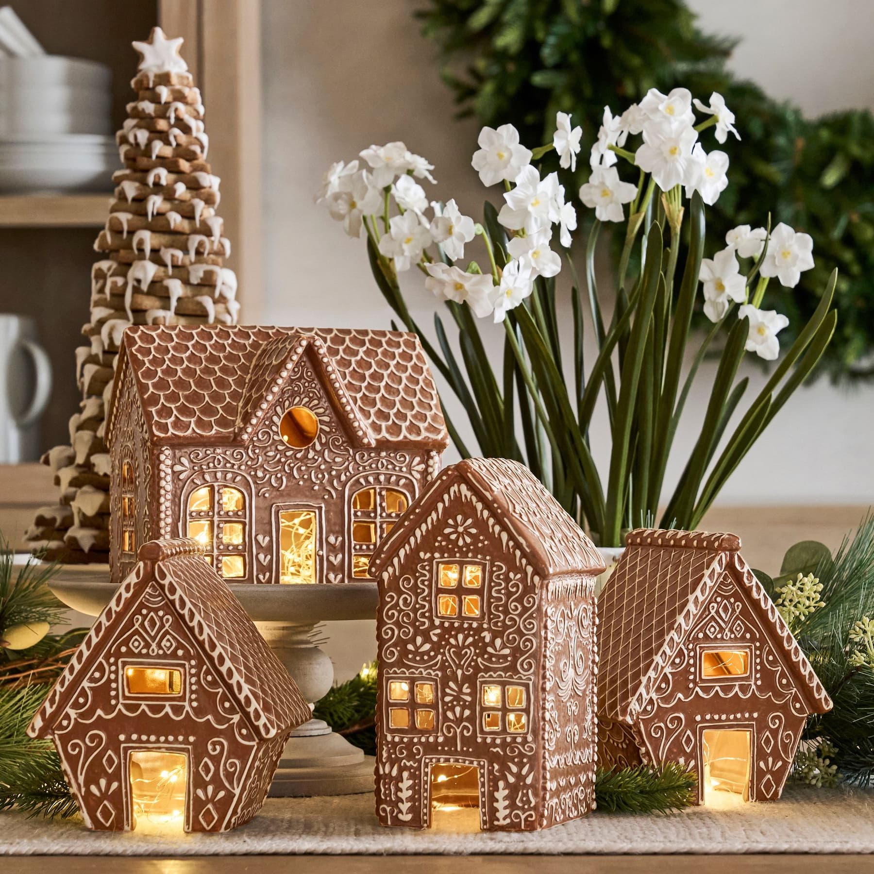 Pottery Barn's Gingerbread Village Houses — A Great Holiday