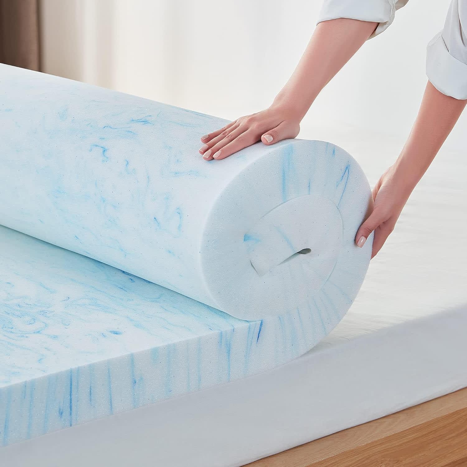 Linsy Living 3-Inch Cooling Memory Foam Mattress Topper Review