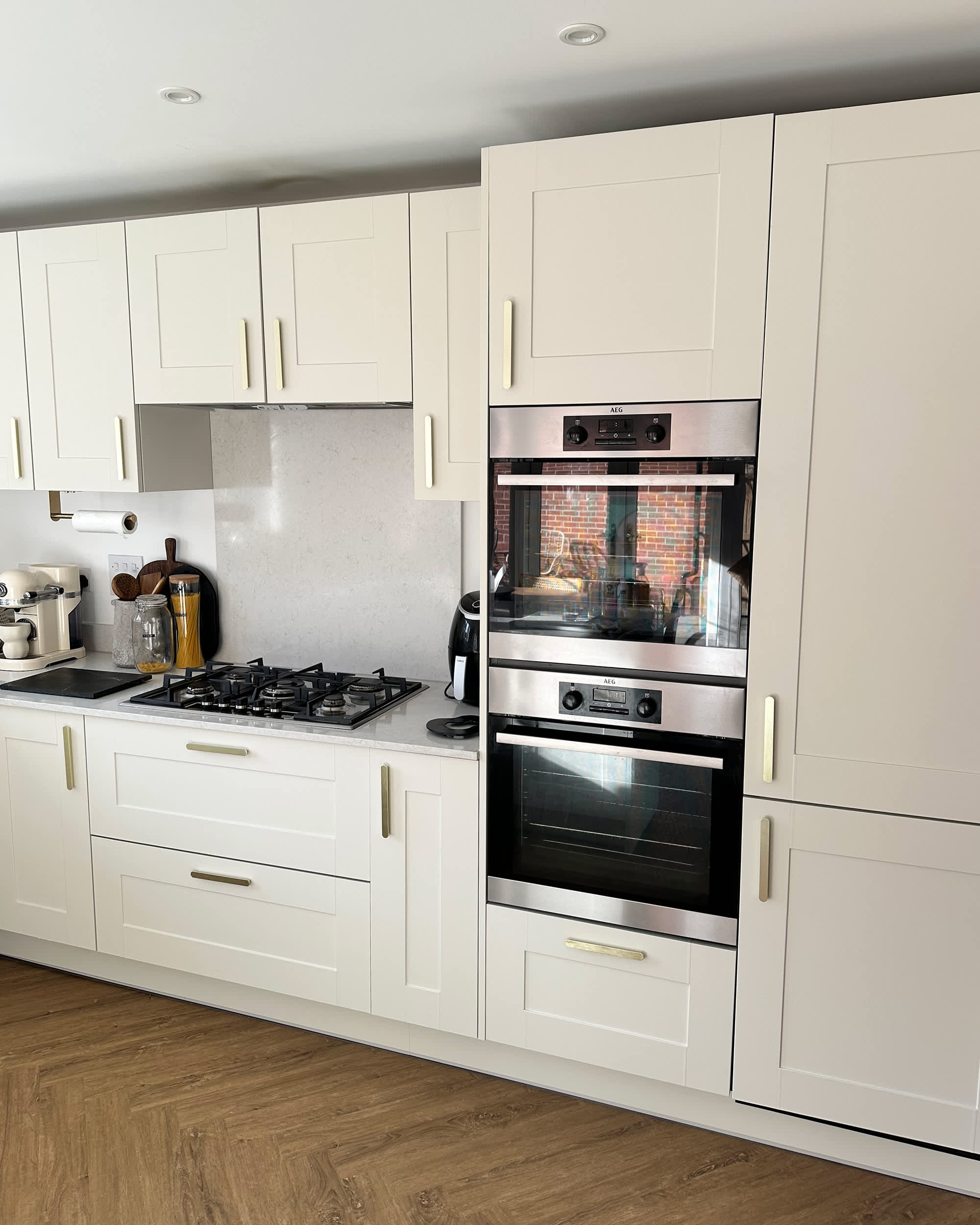 Vinyl Kitchen Cabinet