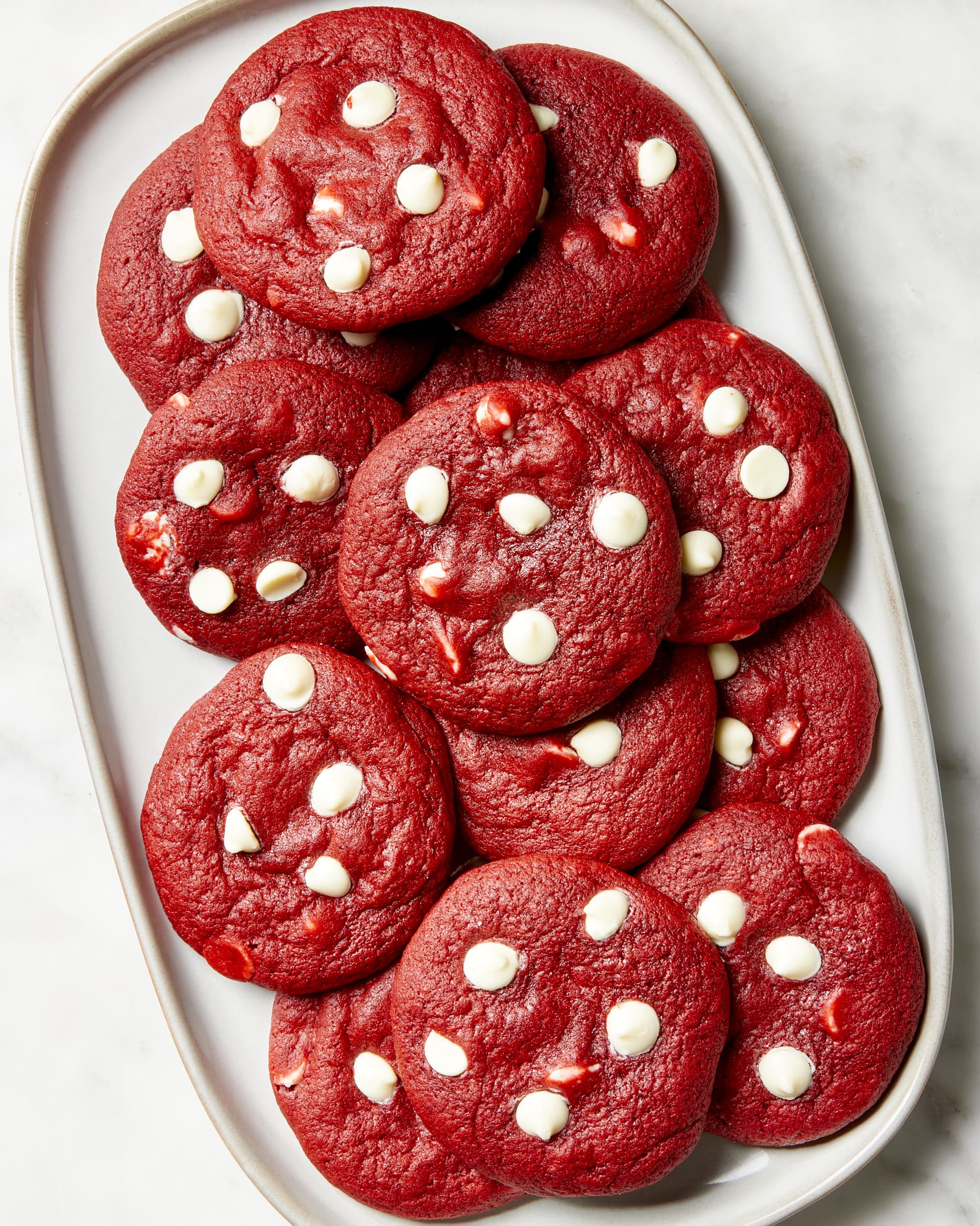 Soft & Chewy Red Velvet Cookies