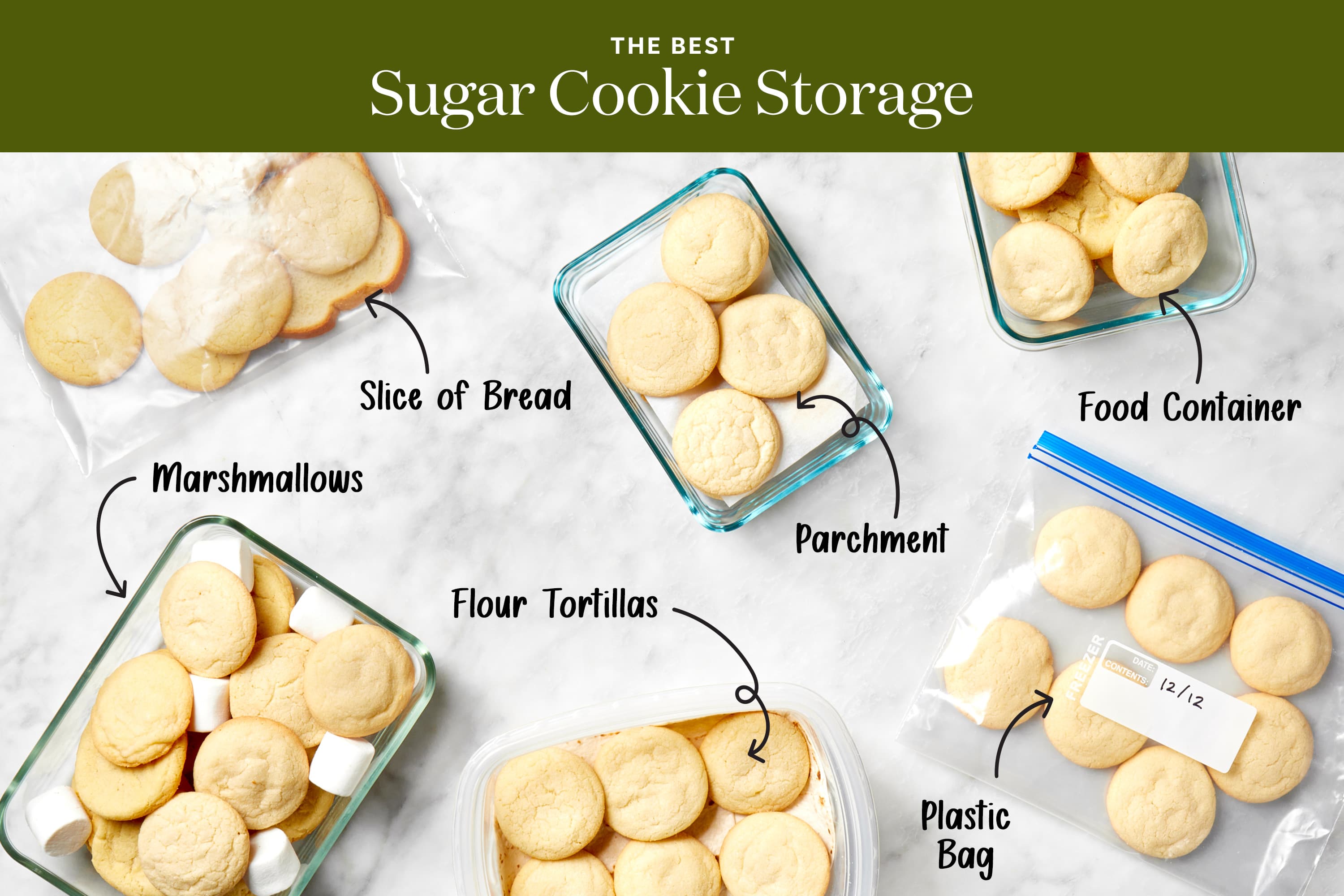Best Way to Store Homemade Sugar Cookies