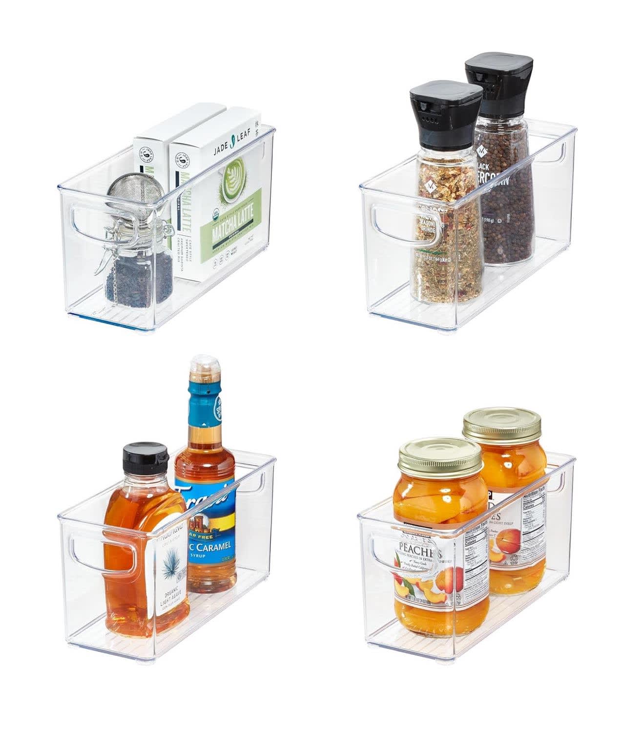 iDesign 9-Piece Recycled White Stacking Kitchen and Pantry Storage Set -  Sam's Club