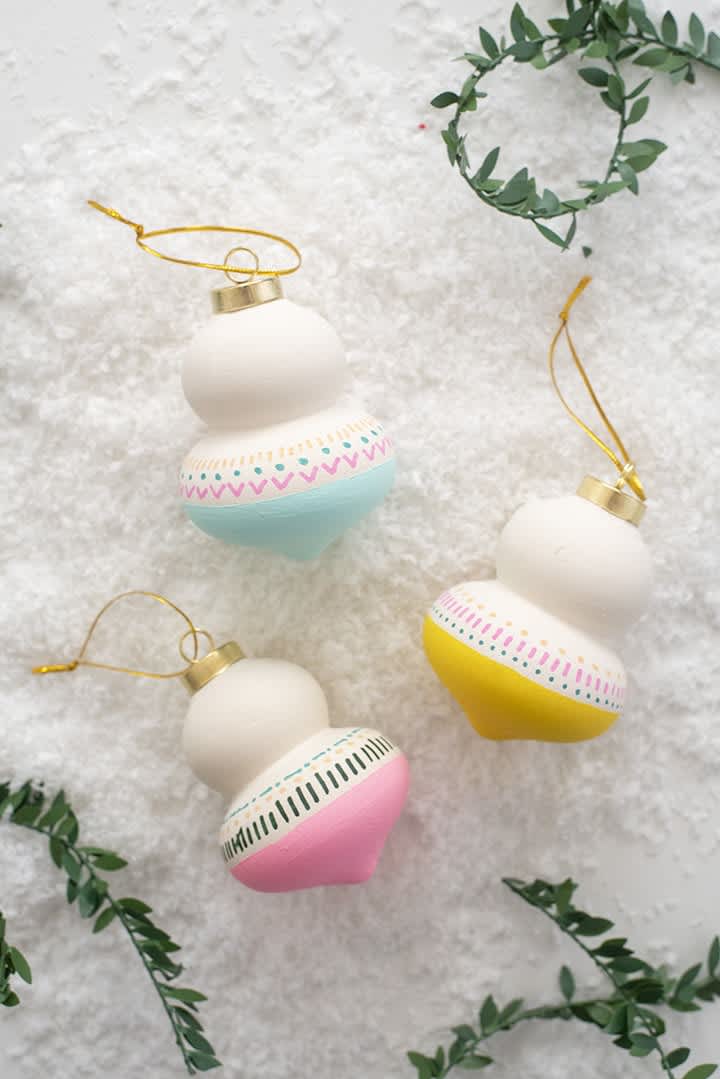 DIY Velvet Inspired Ornaments - Alice and Lois