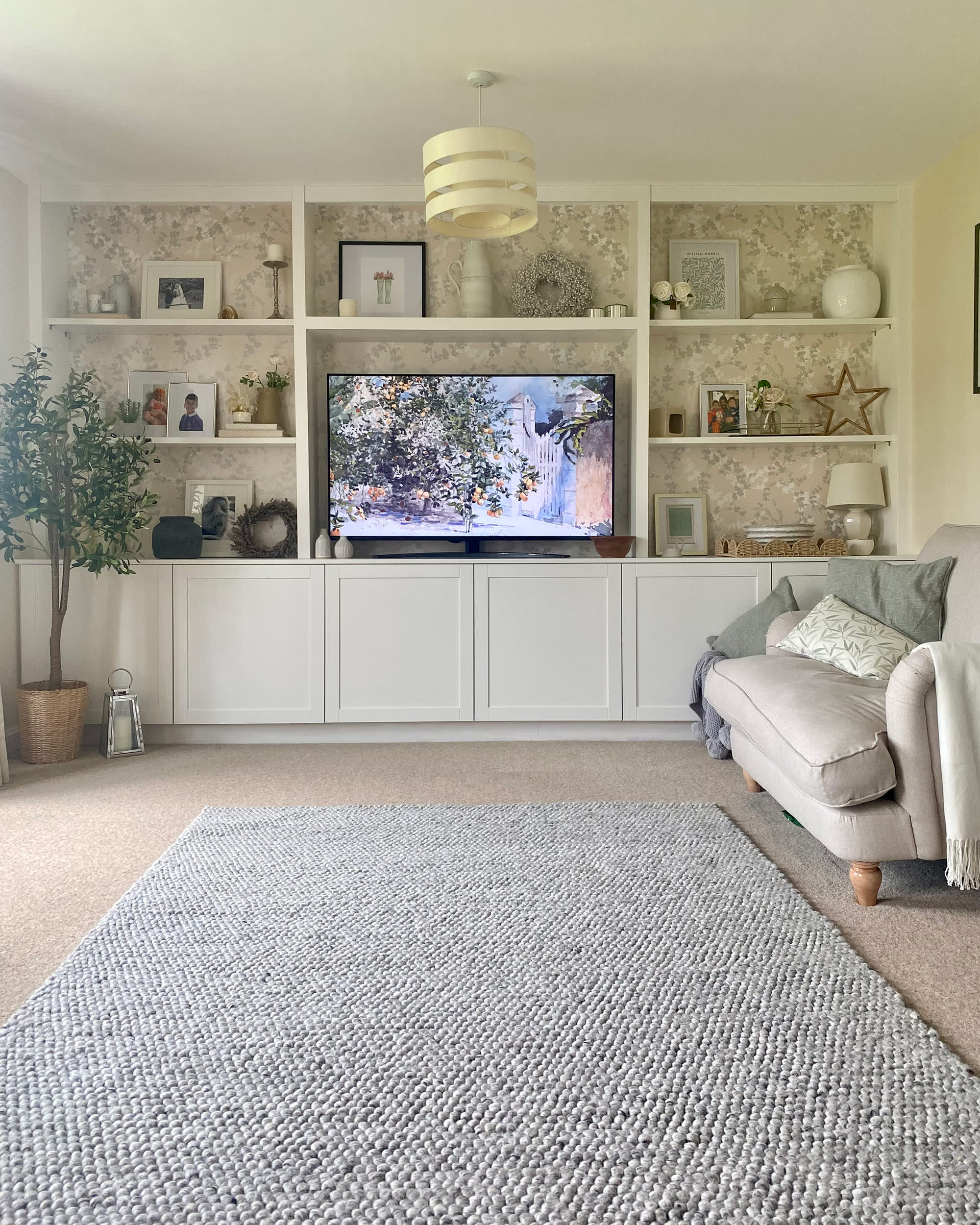 This IKEA Hack for Living Room Built Ins Saved 2 000 Apartment Therapy
