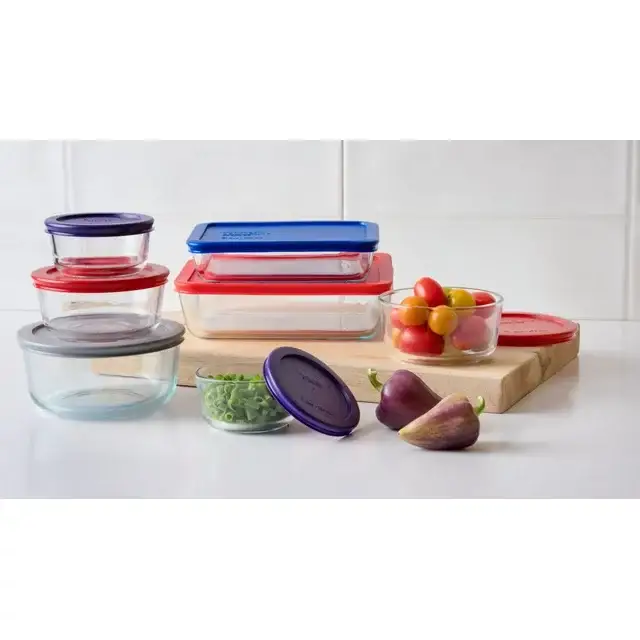 Pyrex 14-Piece Simply Store Glass Storage Container Set: Walmart
