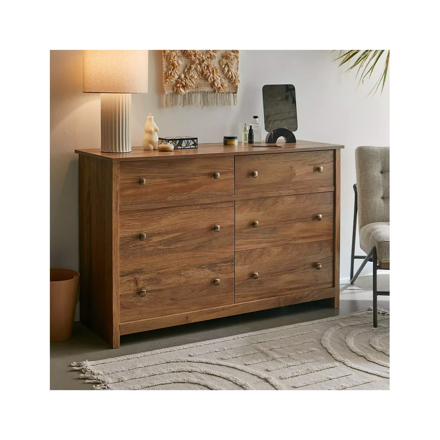 I Tested Walmart's Sauder River Ranch 6-Drawer Dresser