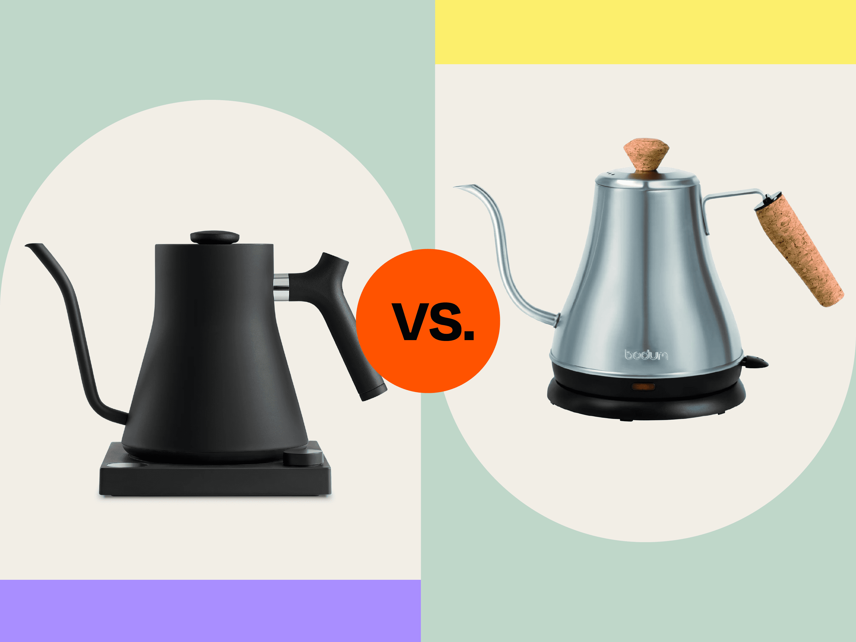 Fellow Electric Kettle vs. Bodum Electric Kettle Which One Should You Buy The Kitchn