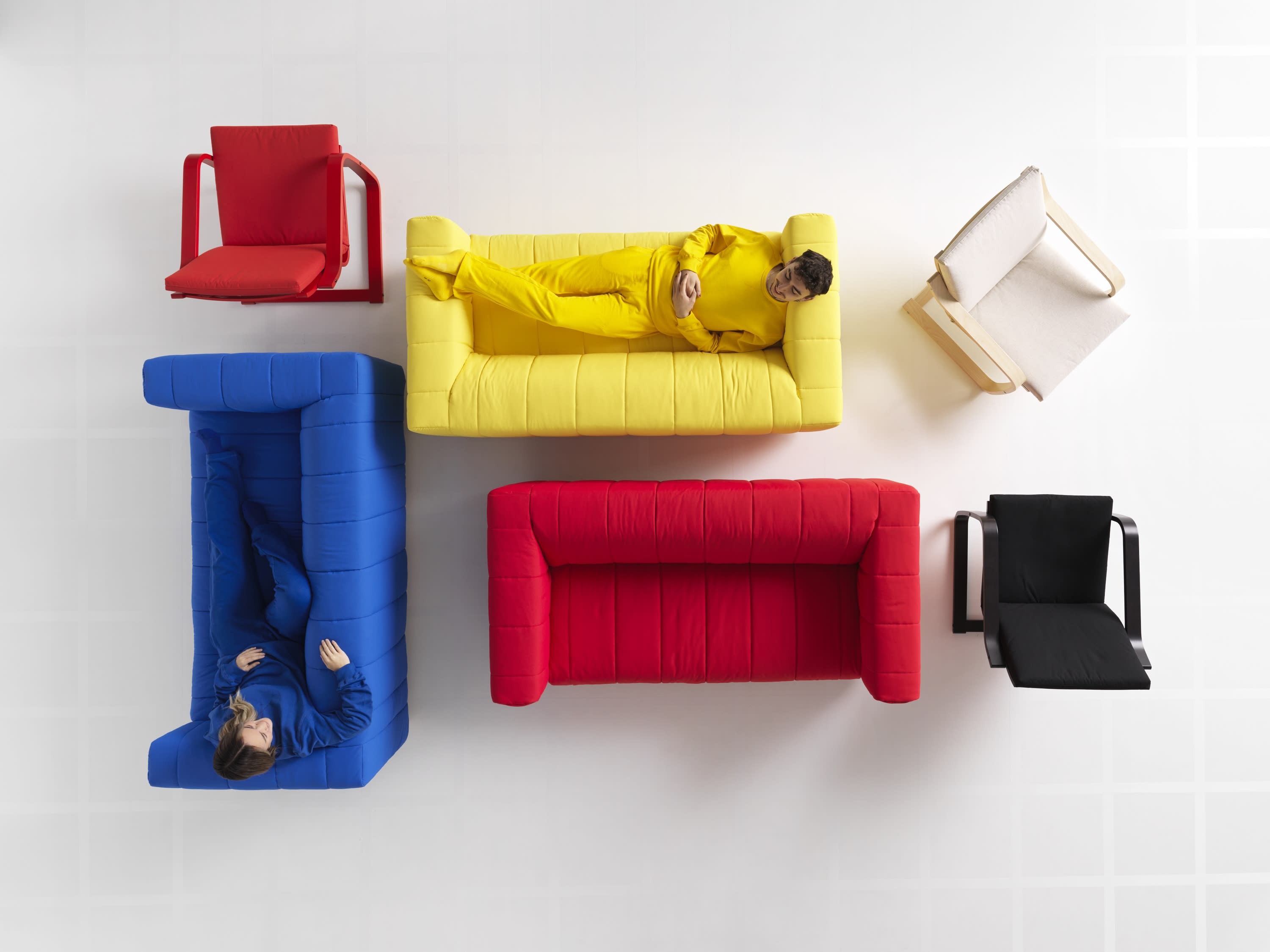 IKEA's KLIPPAN Sofa & POÄNG Chair Will Get an '80s Makeover
