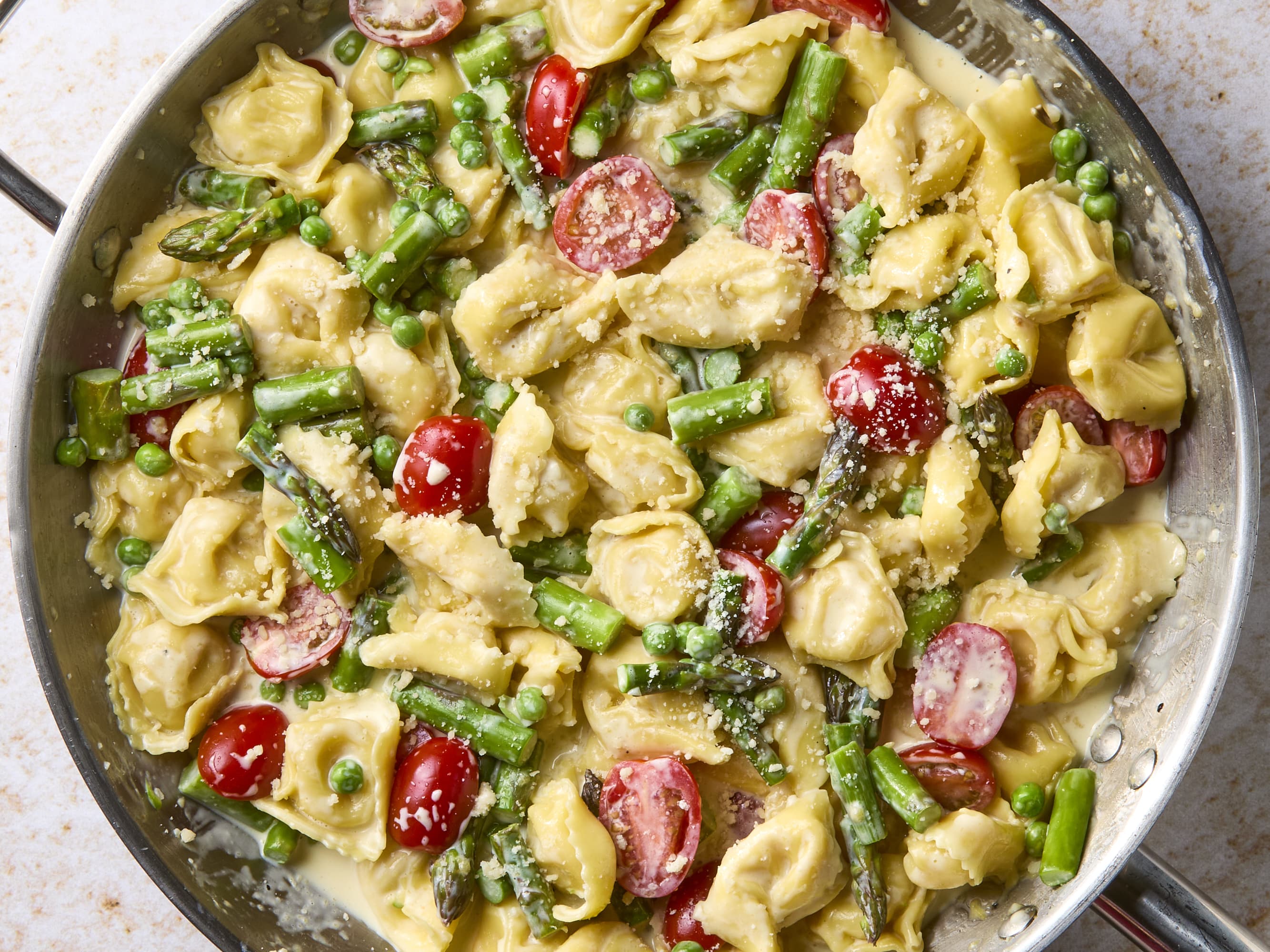 Tortellini Recipes With Creamy Easy Creamy Tortellini Recipe (One
