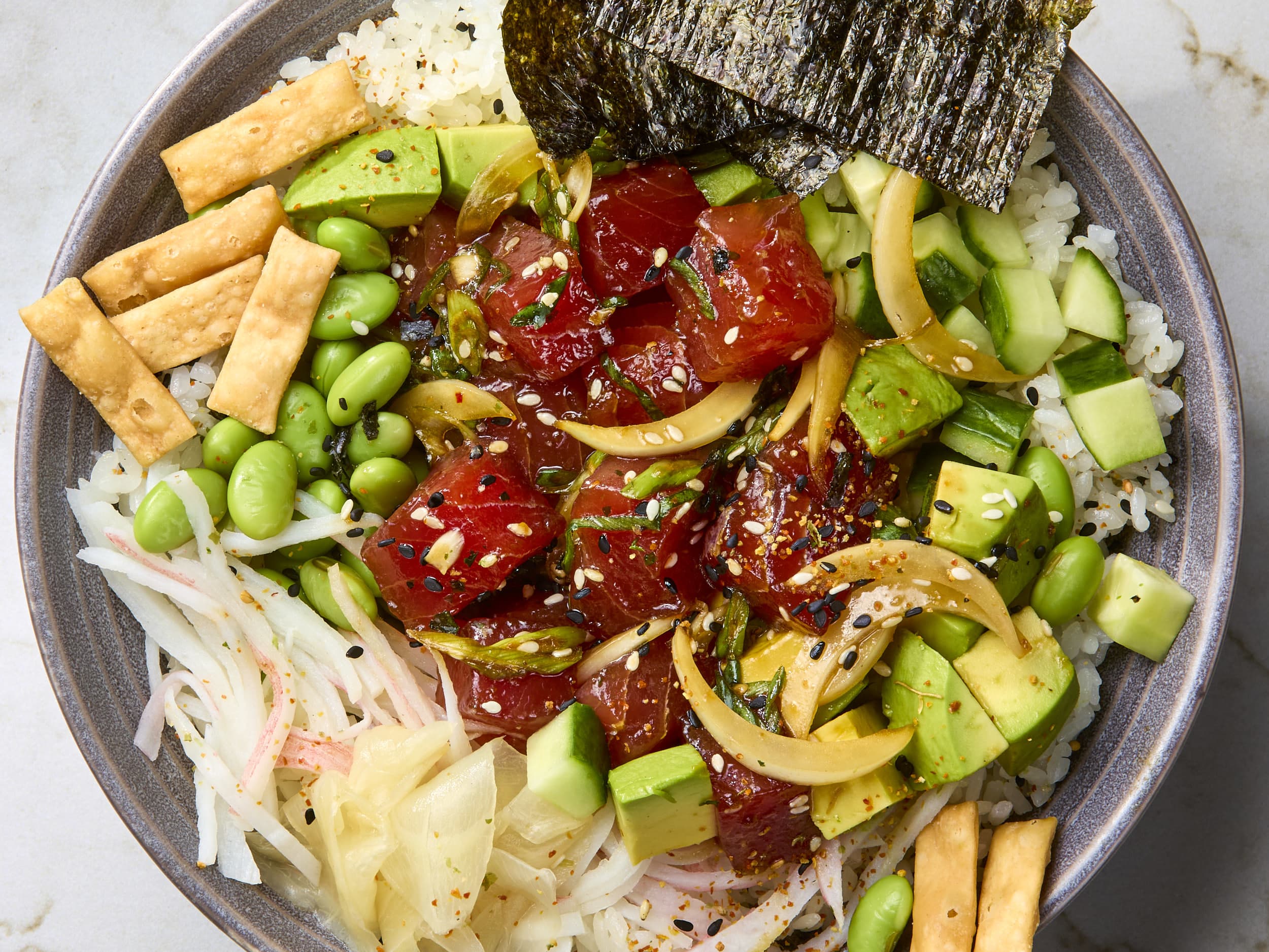 Prawn & Grain Poke Bowls Recipe👈 Saiba quais são os jogadores mais ...