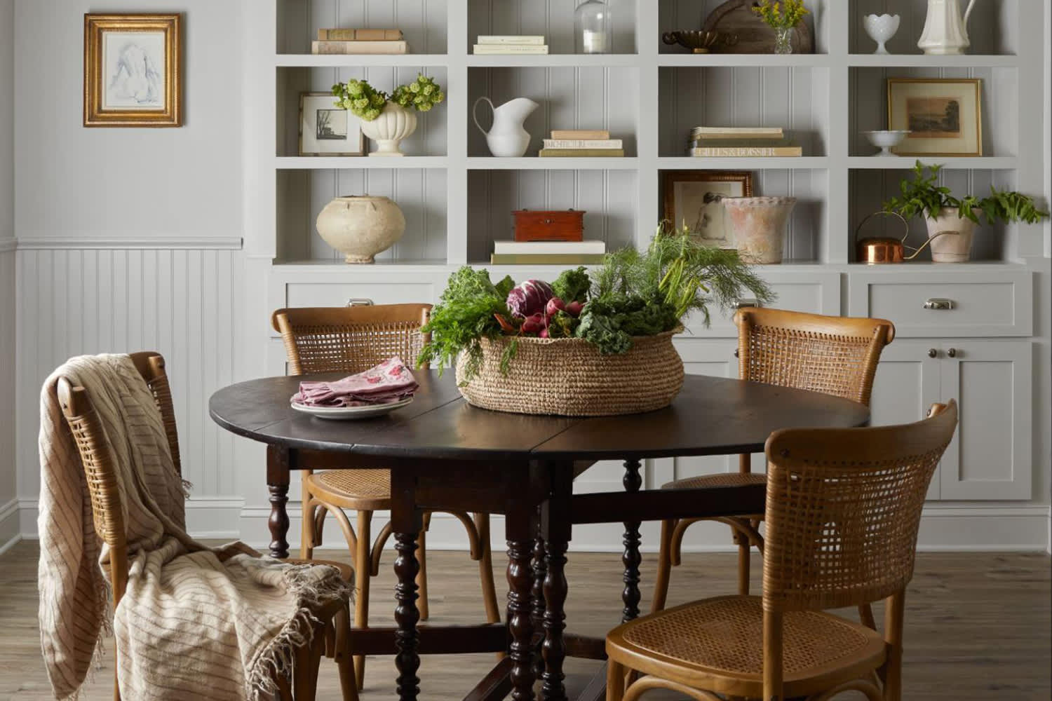 French Country Cottage Living Dining Room