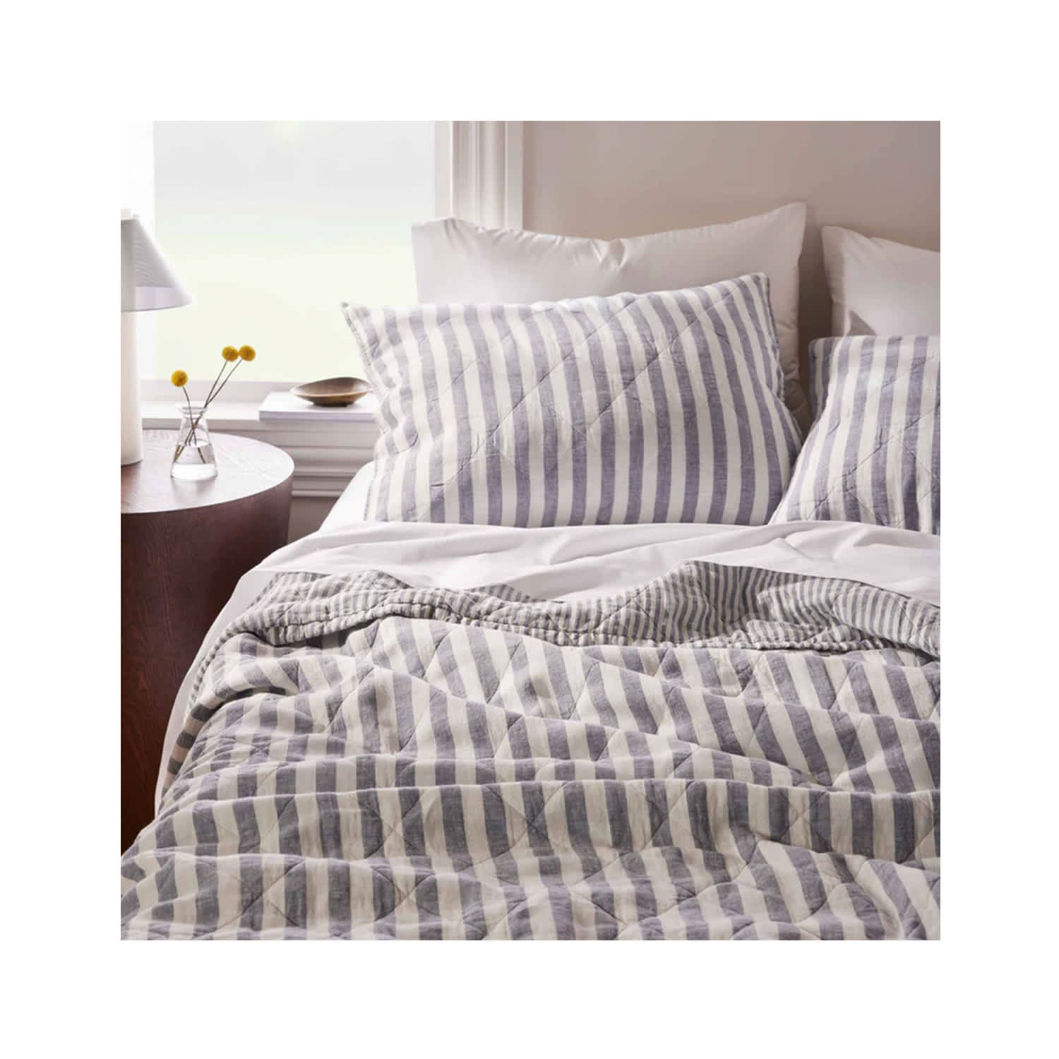 Brooklinen Linen high quality KING striped Sheet Set