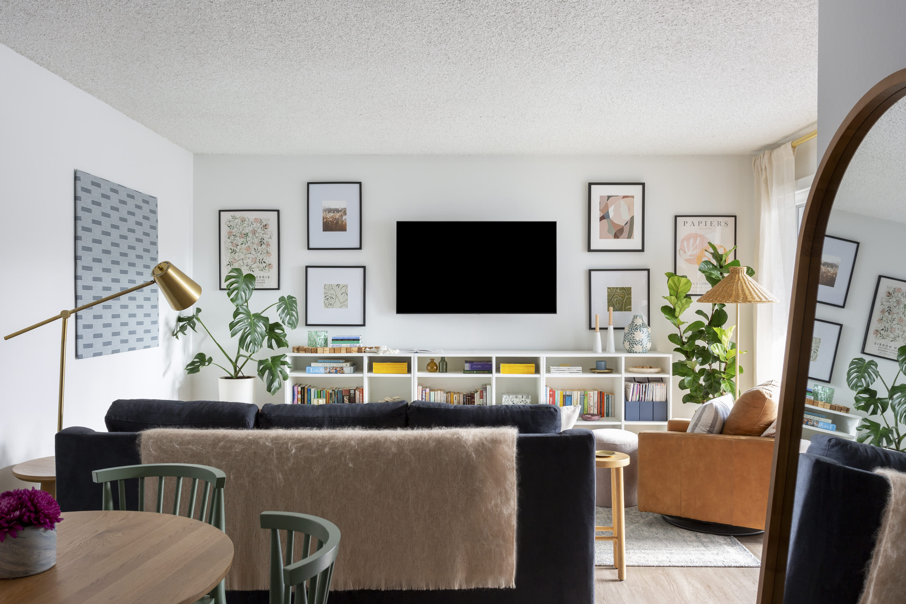 I Turned an IKEA Shelf into a Console Without a Major Tool Apartment Therapy