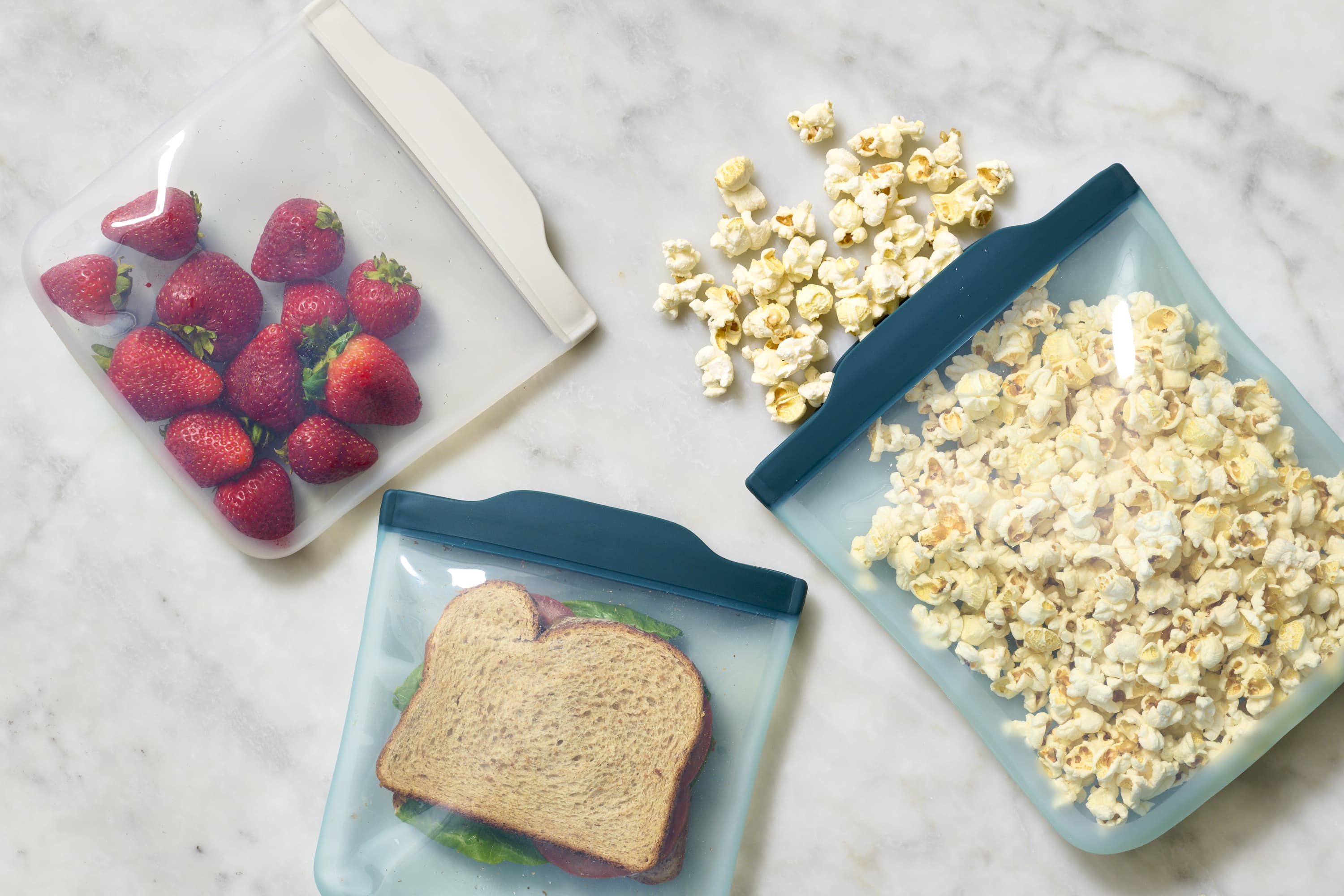 Stasher Sandwich Bag 828ml Clear - View #9