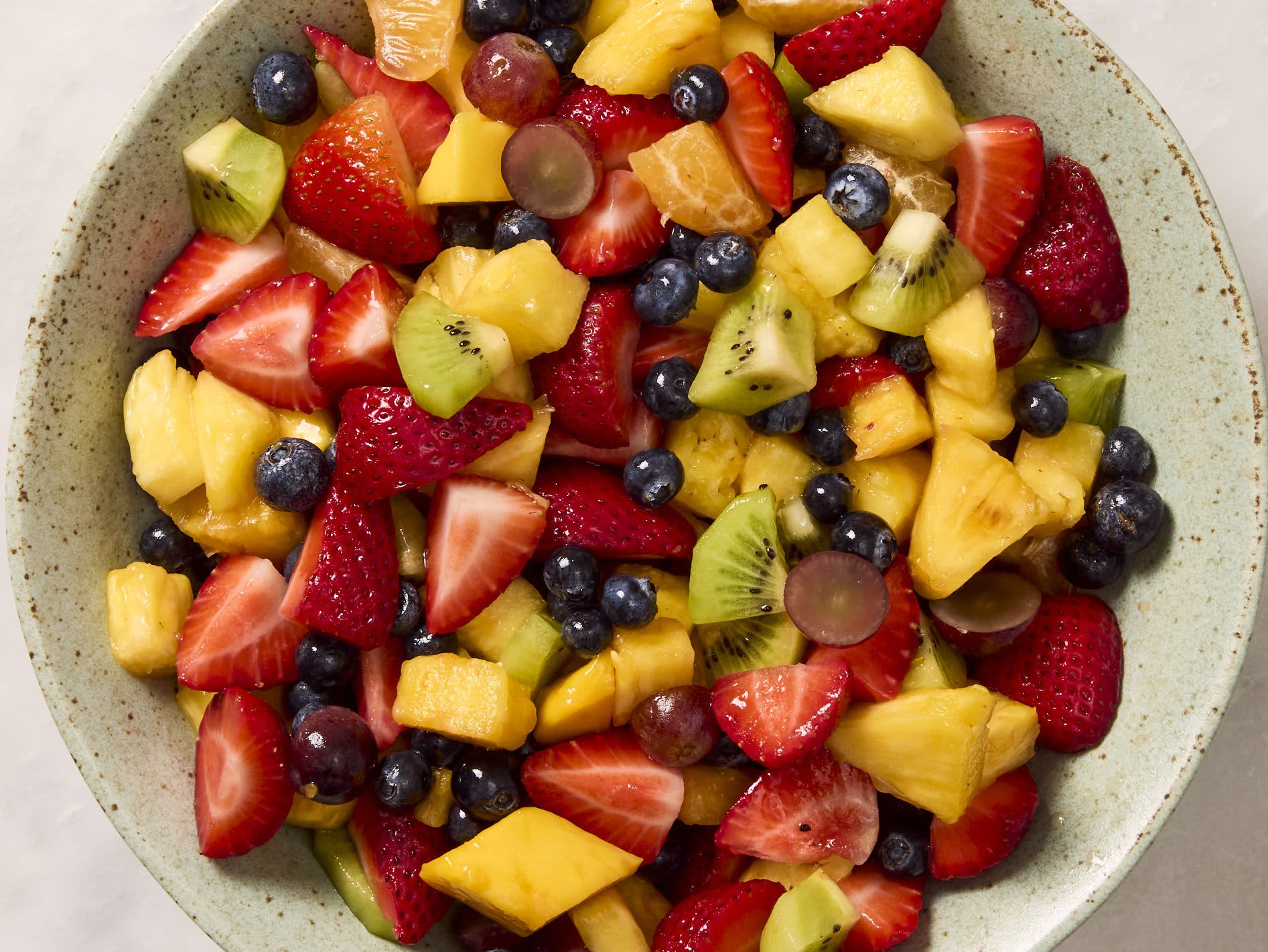 sachin and babi light blue dress Winter Fruit Salad with Maple-Lime Dressing | Recipe