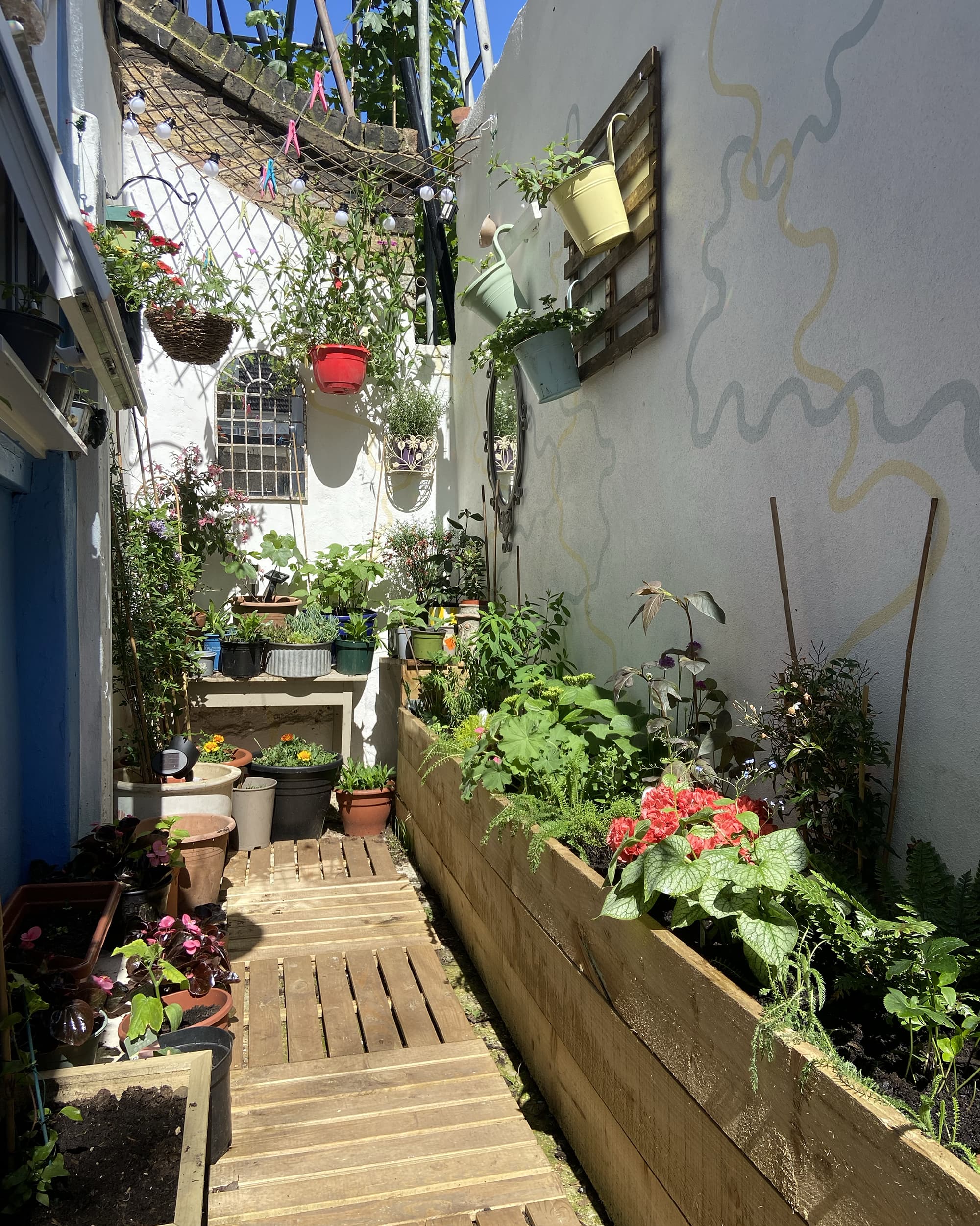 A Bleak Yard Space Becomes a Beautiful Outdoor Oasis for $578 | Apartment  Therapy