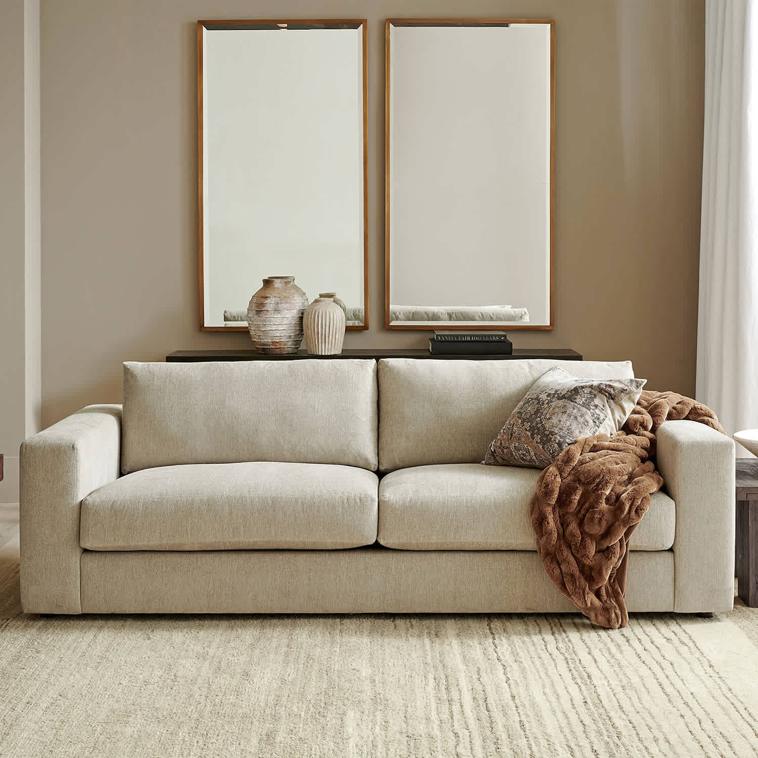 Pottery Barn s Editor Tested Carmel Sofa Is the Best for Small Spaces Apartment Therapy