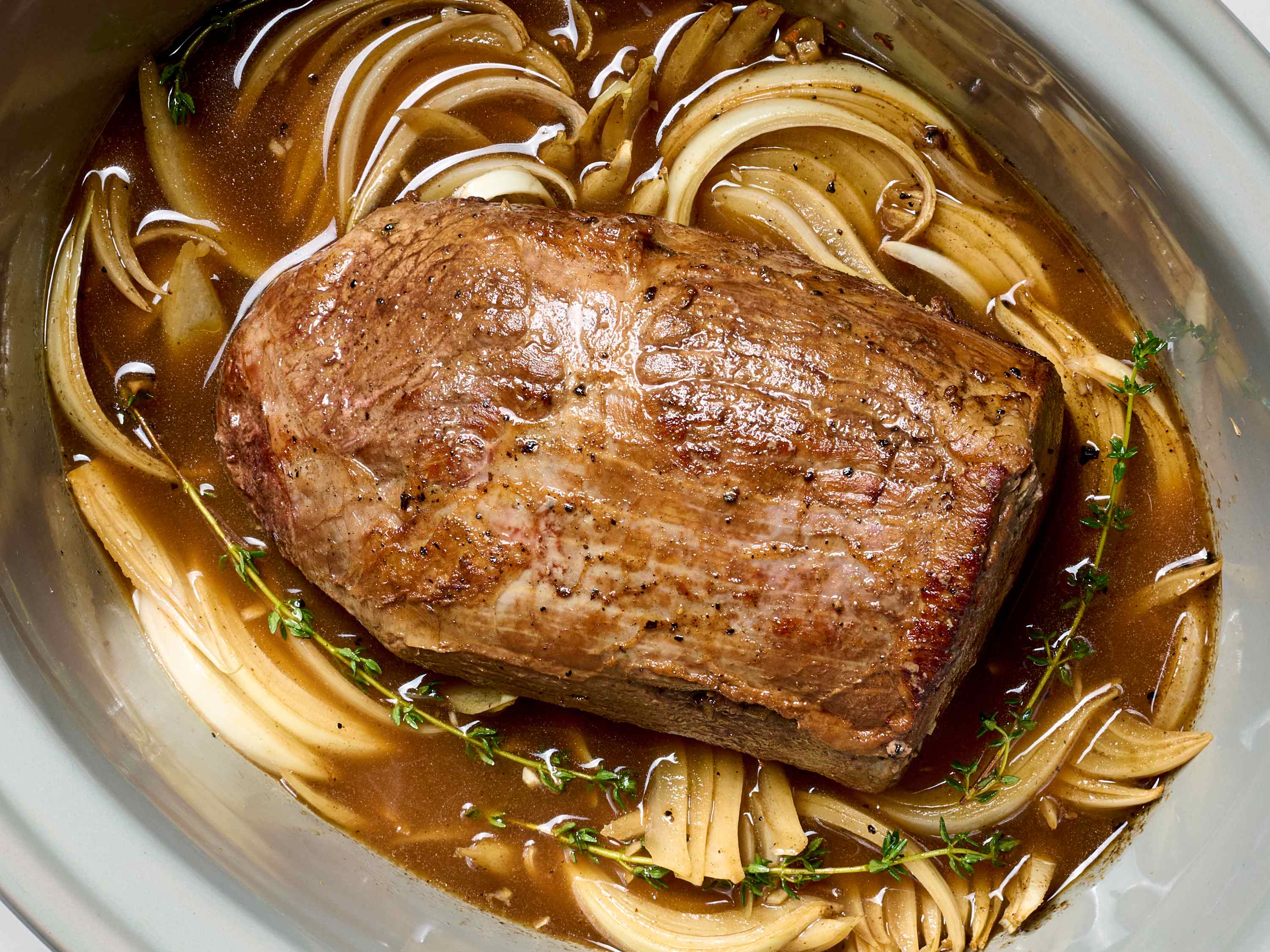 Beef roast marinade slow cooker hotsell