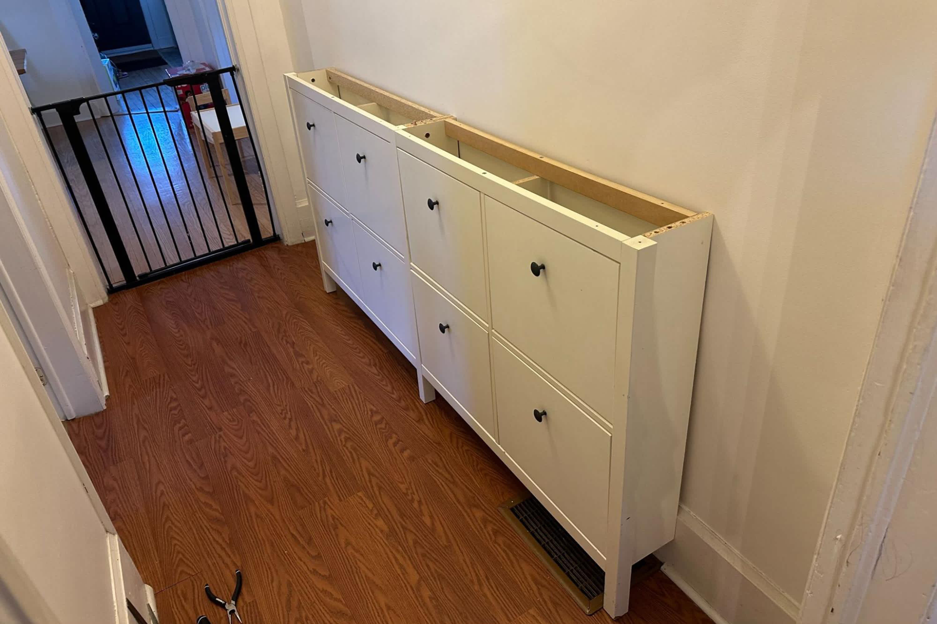 Ikea hemnes hallway discount