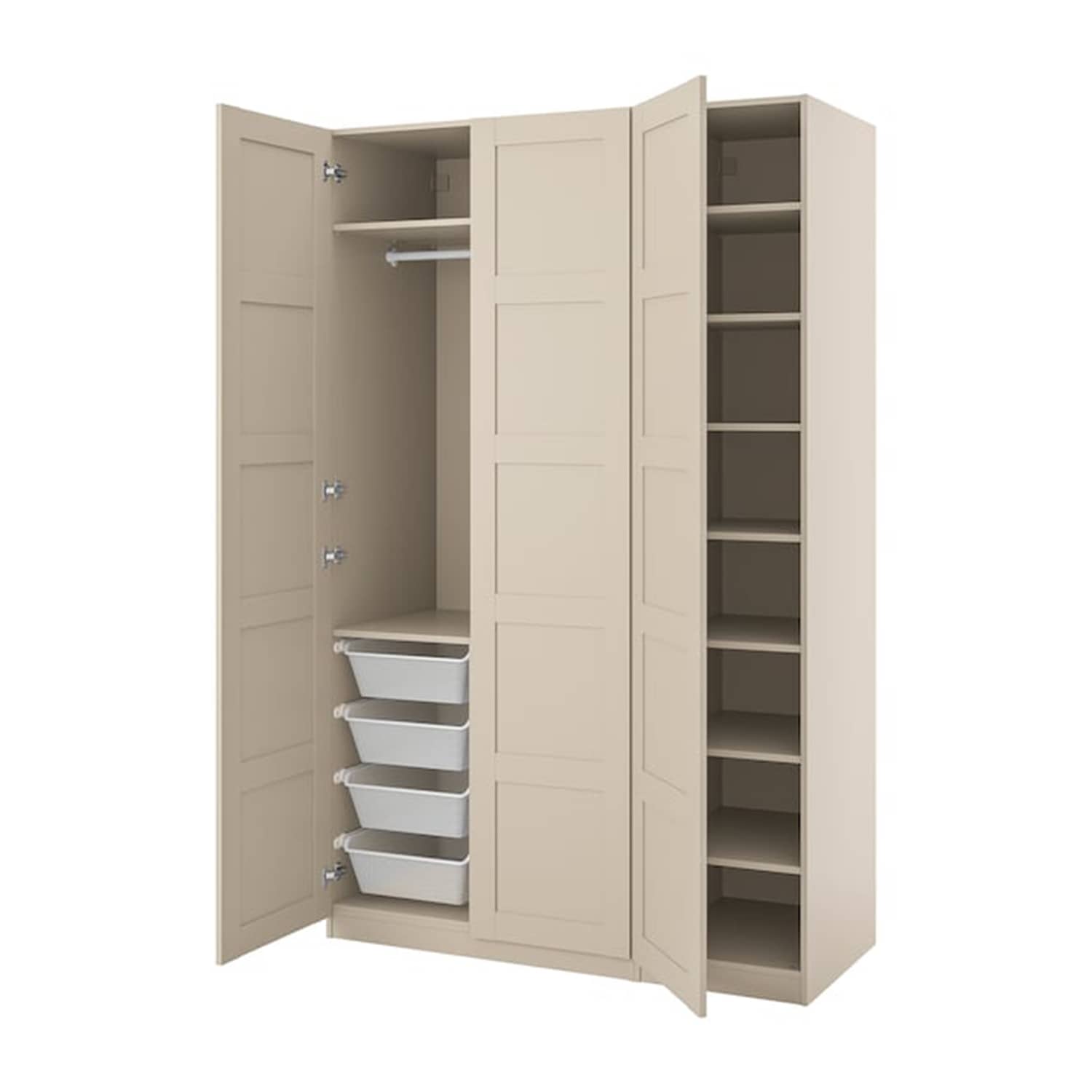 This IKEA PAX Hack Looks Like a Vintage-Inspired Wardrobe