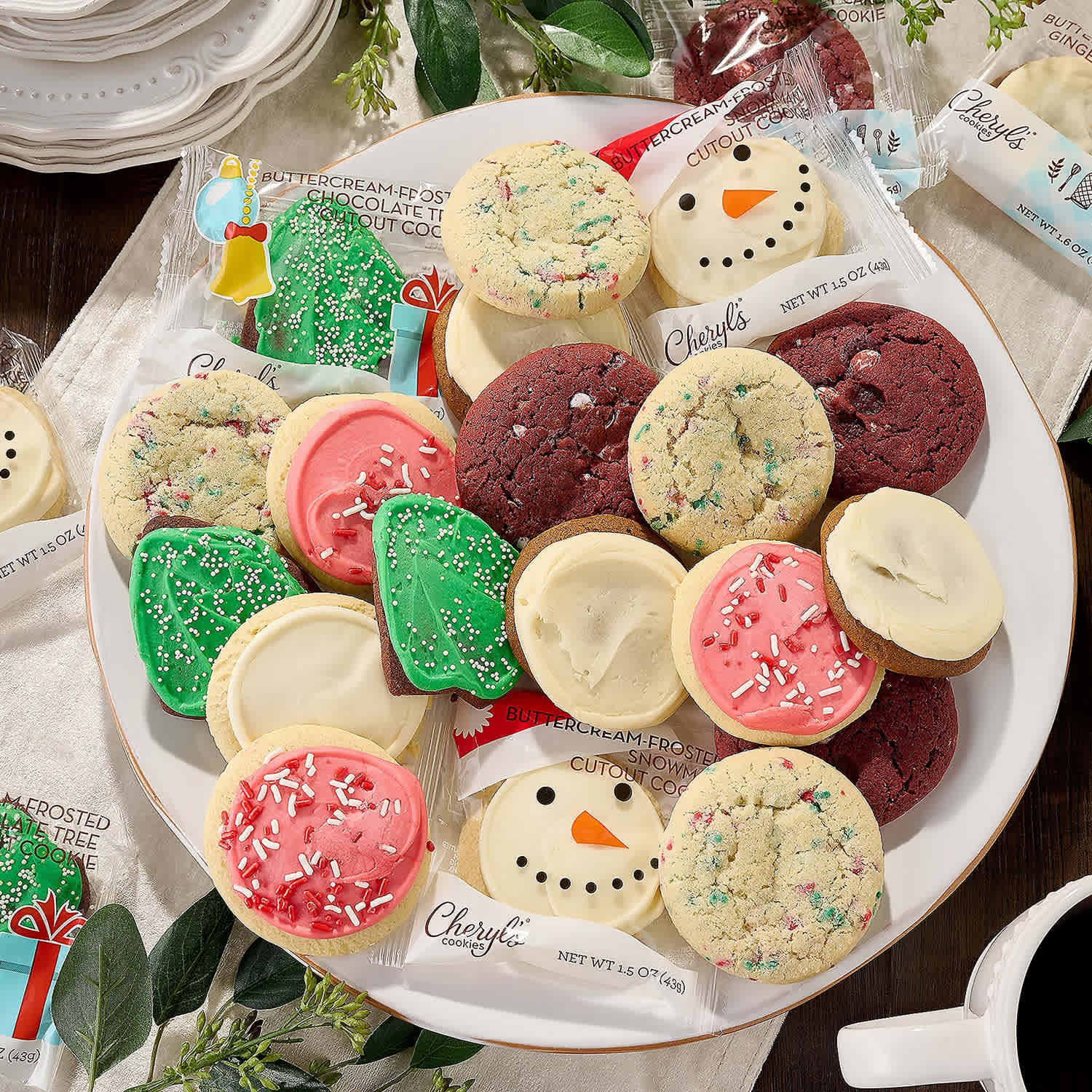 Cheryl's 48 Piece Holiday Cookie Assortment is Perfect for Events