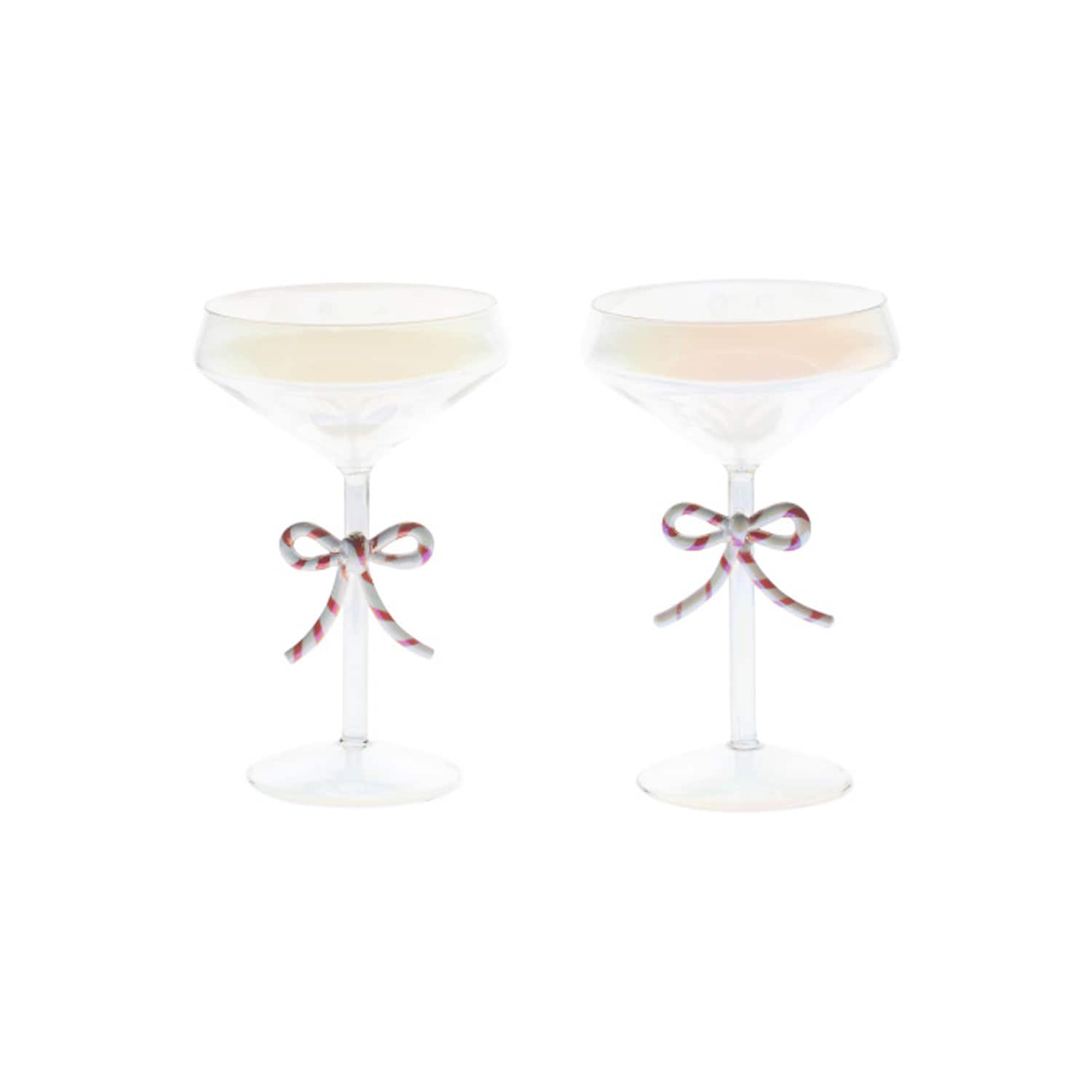 The Gorgeous T.J. Maxx Candy Cane Wine Glasses I'm Using All Holiday  Season | The Kitchn