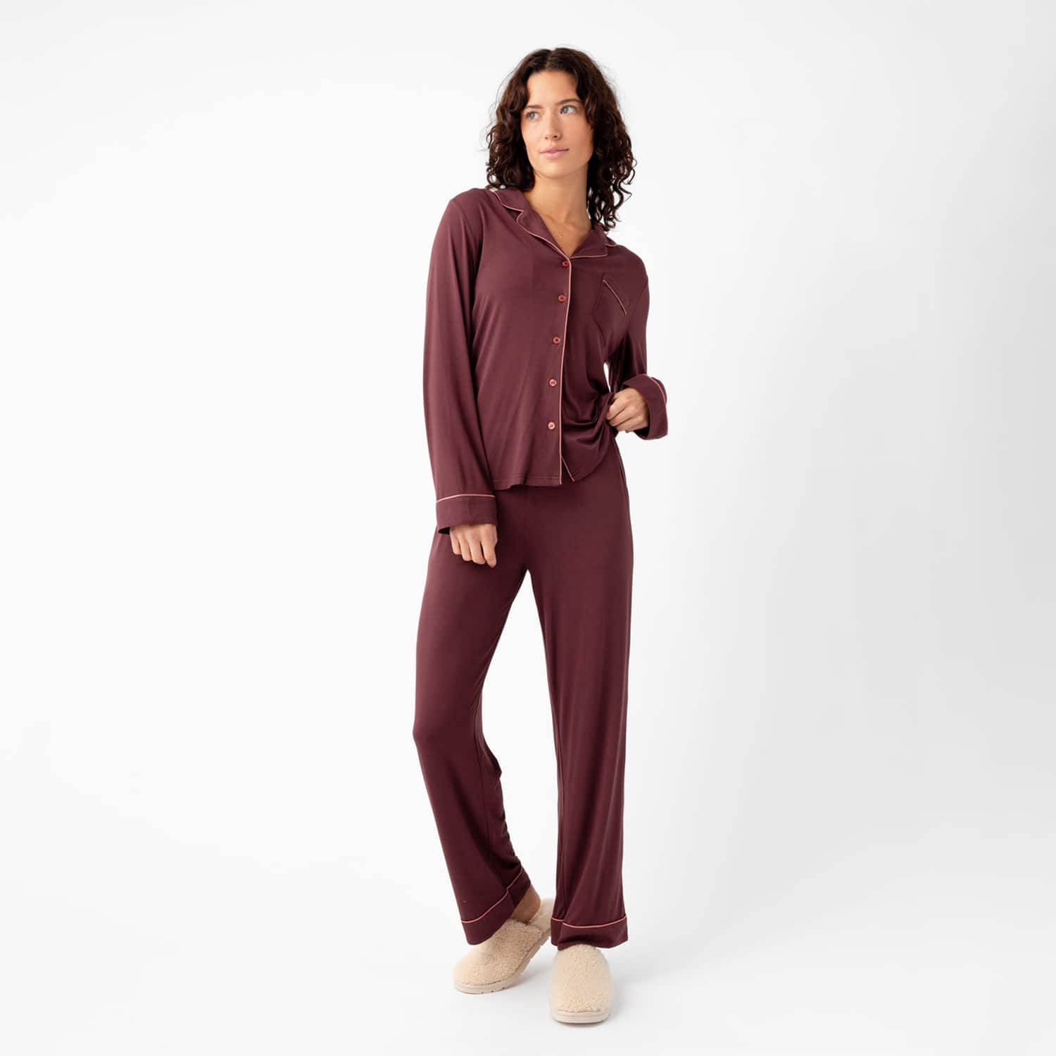 I Tried Cozy Earth Long Sleeve Bamboo Pajamas and I'm Obsessed