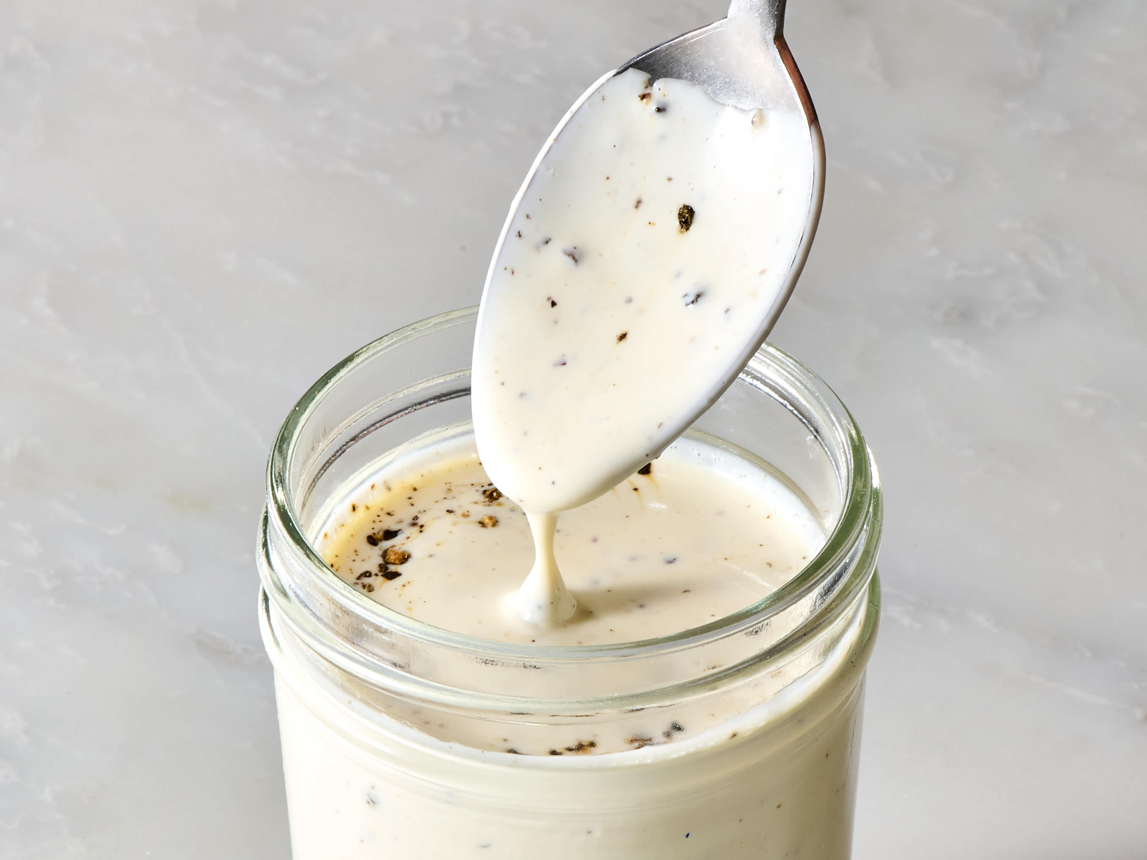 Parmesan Peppercorn Dressing Recipe (100x Better Than Bottled) | The Kitchn Parmesan Peppercorn Dressing Recipe (100x Better Than Bottled) | The Kitchn