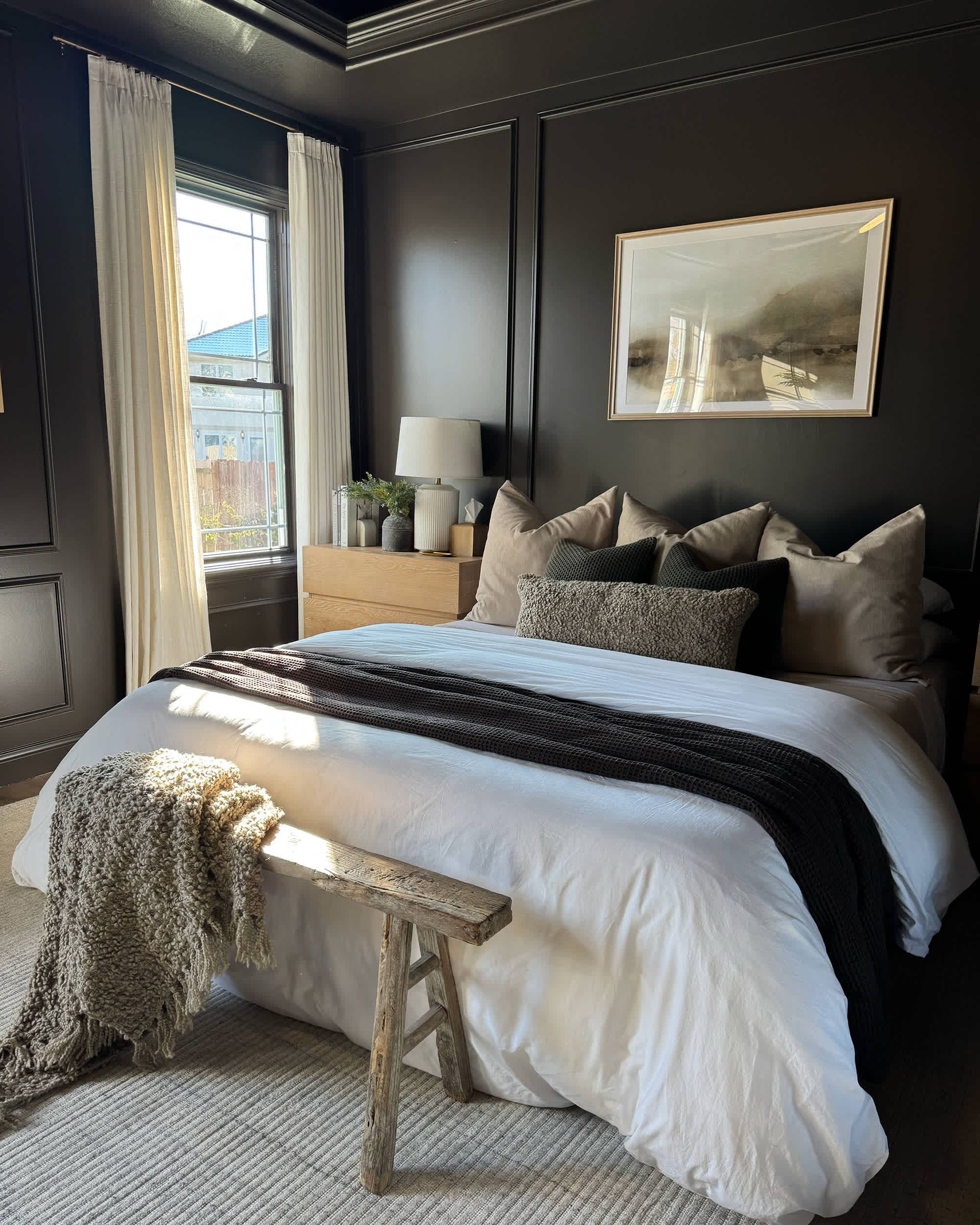 A “Bland” Bedroom Transforms Into an Elegant Retreat | Apartment Therapy, image size:2000x2500